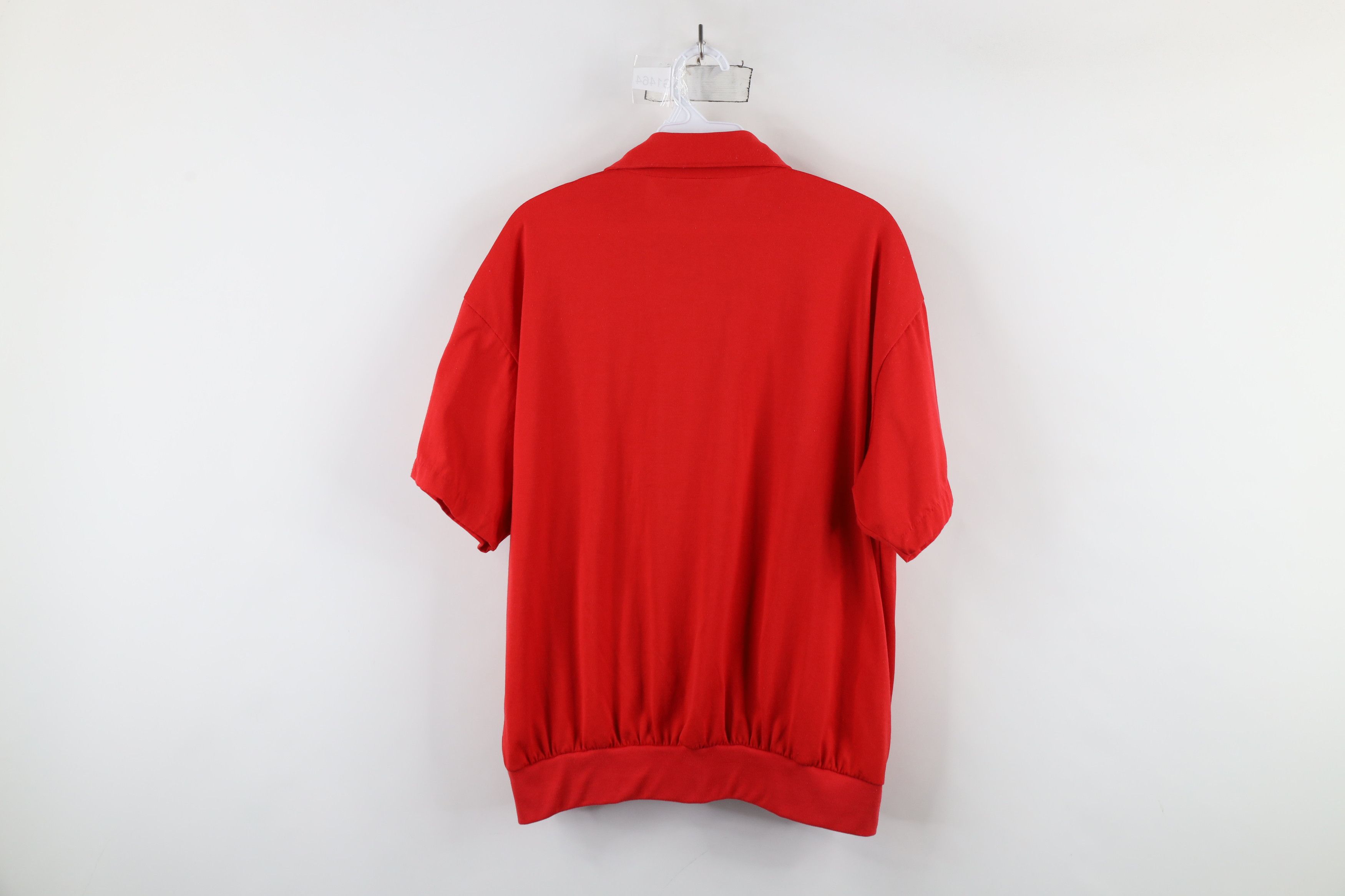 Vintage Vintage 90s Streetwear Collared Pullover Polo Shirt Mafia Size US L / EU 52-54 / 3 - 7 Thumbnail