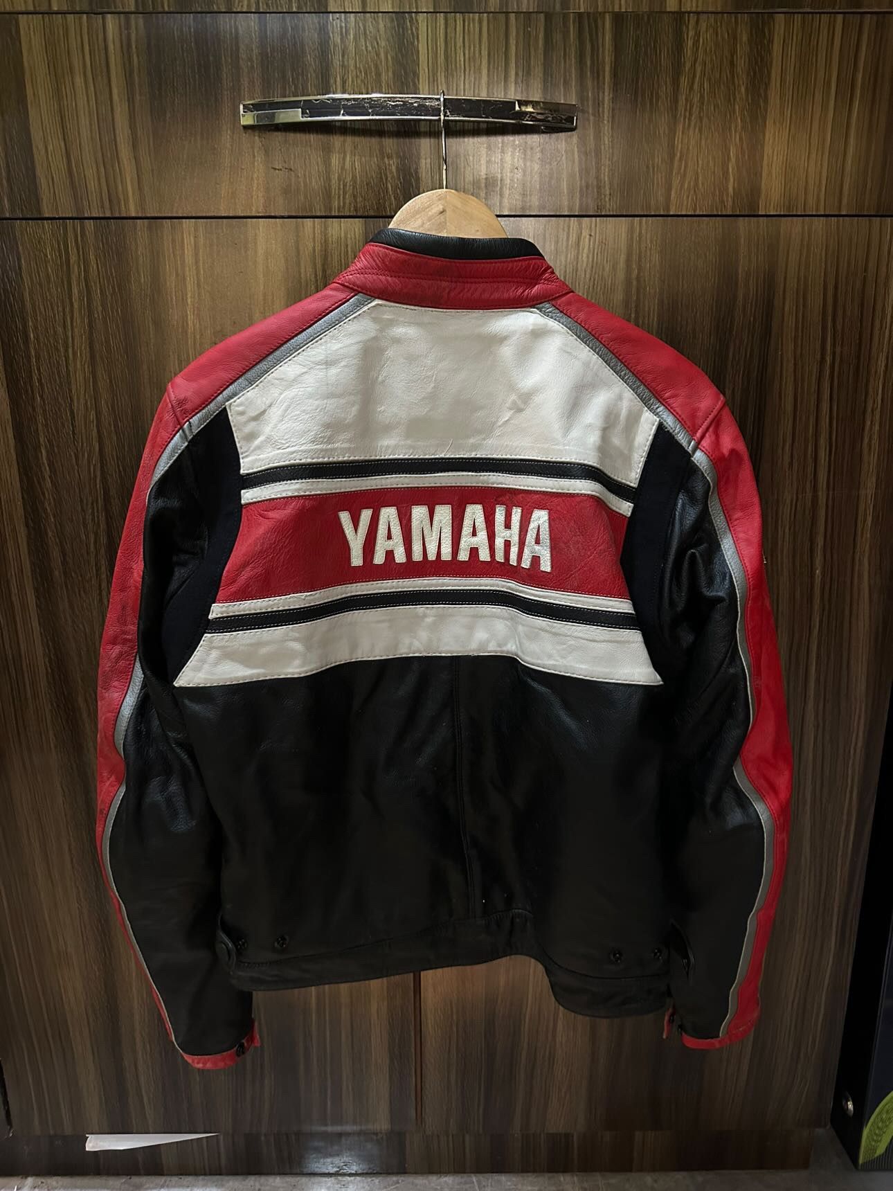 Yamaha VTG Yamaha Cow Leather Jacket/Racing Jacket/Bikers Jacket Size US S / EU 44-46 / 1 - 3 Thumbnail