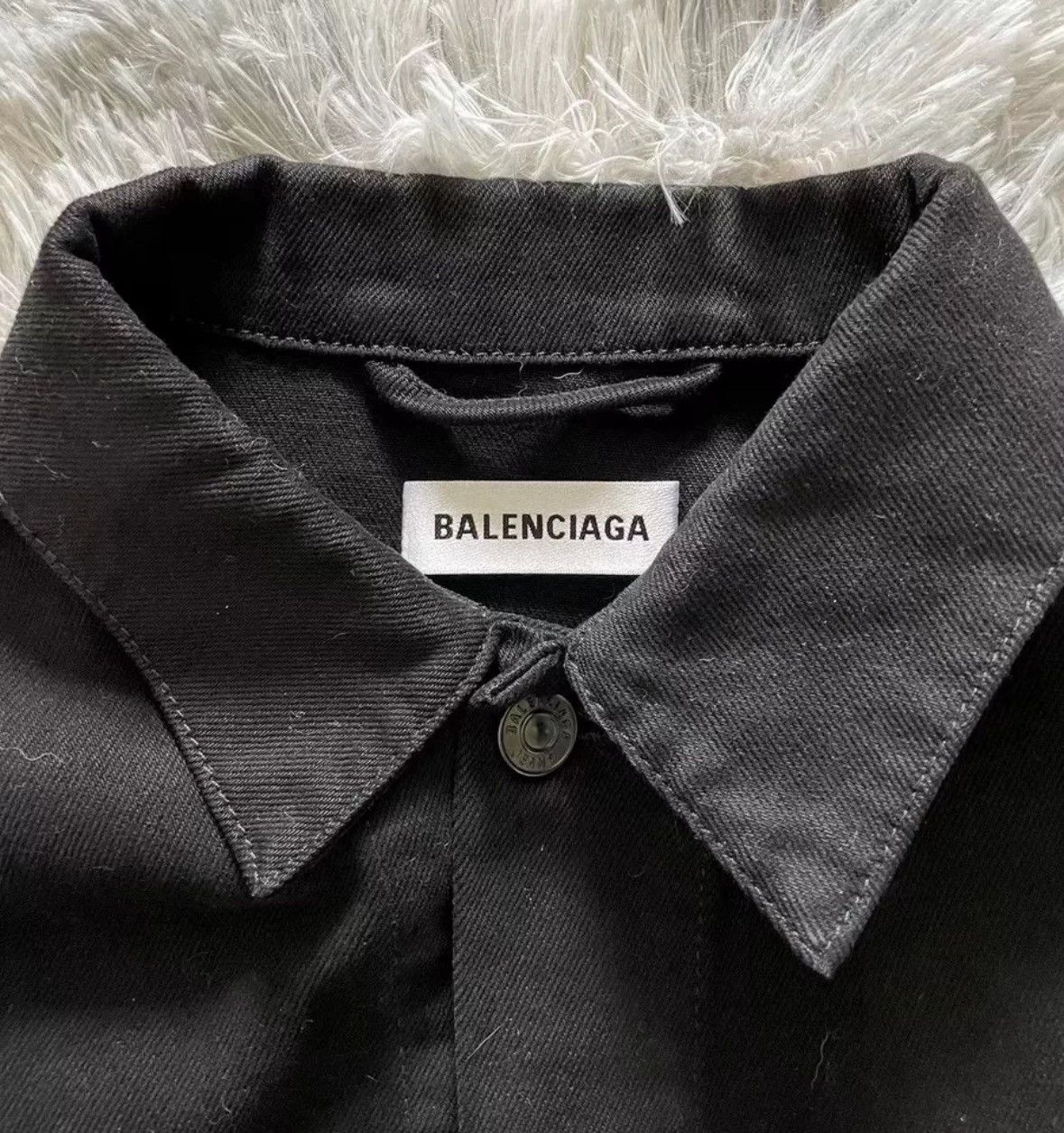 Balenciaga Balenciaga GW denim jacket Size US M / EU 48-50 / 2 - 6 Thumbnail
