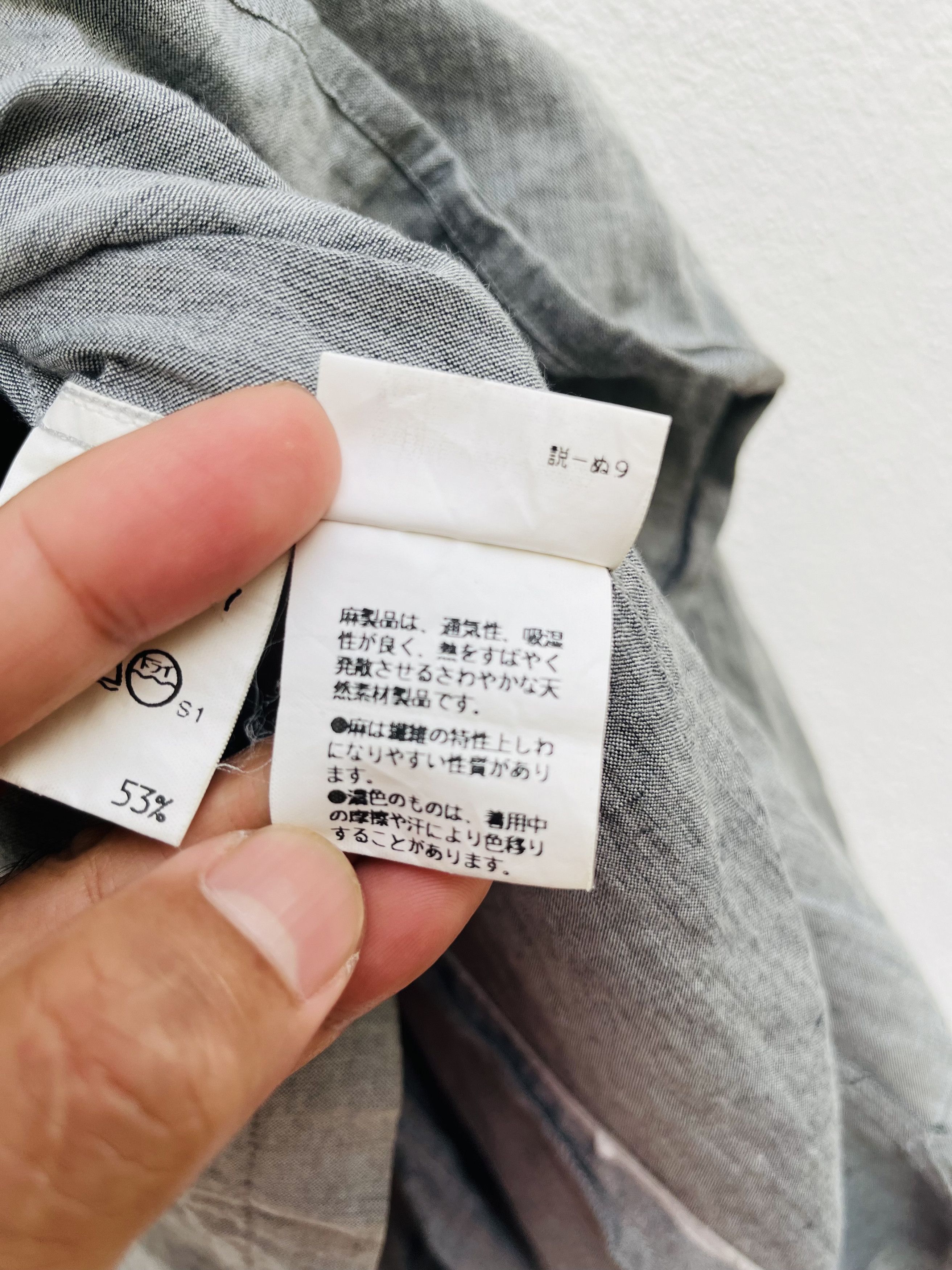 Burberry × Japanese Brand × Vintage Vintage Burberry London Grey Button Up Fashion Style Size US XL / EU 56 / 4 - 14 Thumbnail
