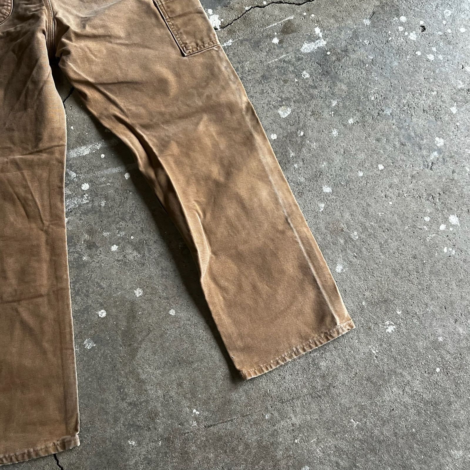 Carhartt × Vintage Carhartt brown double knee work wear carpenter pants Size US 31 - 8 Thumbnail