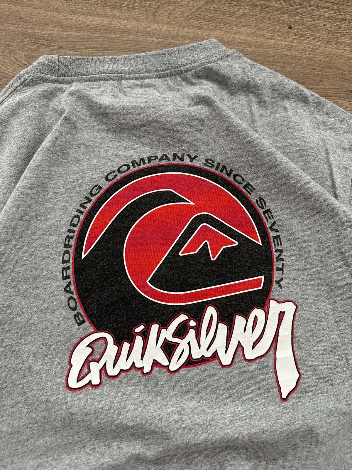 Quiksilver 🔥VINTAGE QUIKSILVER BIG BACK LOGO SURF T-SHIRT🔥 Size US M / EU 48-50 / 2 - 2 Thumbnail