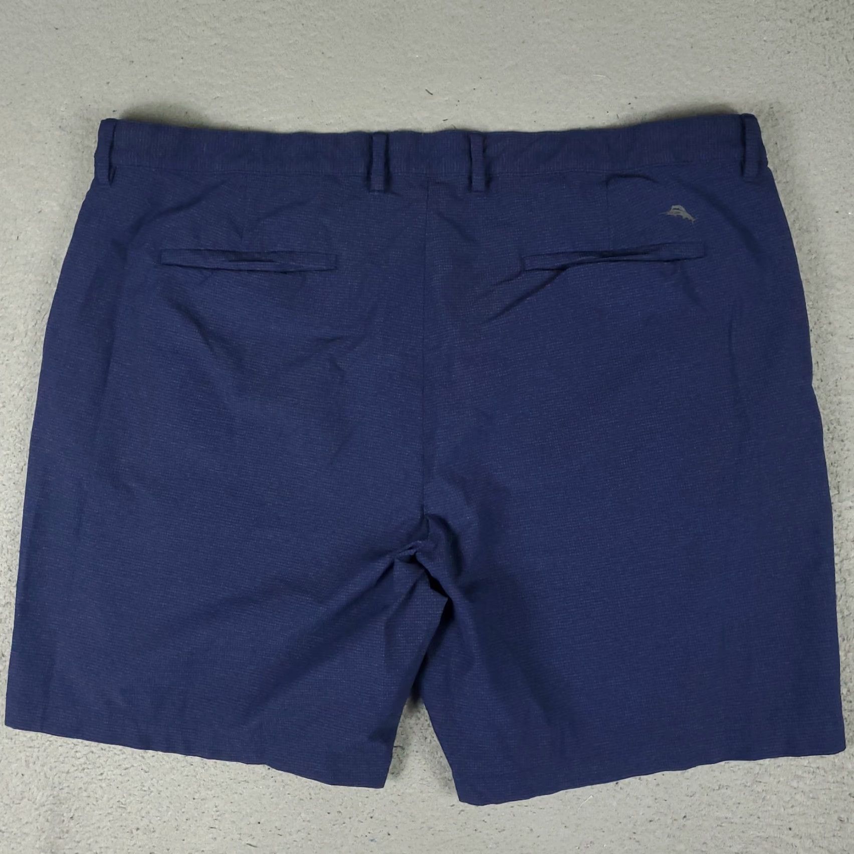Tommy Bahama Tommy Bahama Shorts Mens Regular Size 44 Blue Nylon Stretch Flat Front Chino Casual Pants USA Prep Sports Mens Size US 44 / EU 60 - 7 Thumbnail