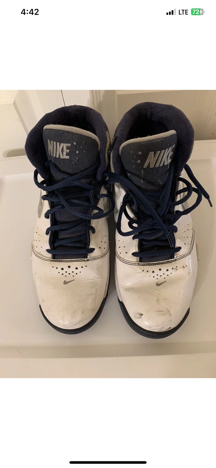 Nike Nike Air Tri D Mens Sz 13 Blue White 324699-101 Size US 13 / EU 46 - 4 Thumbnail