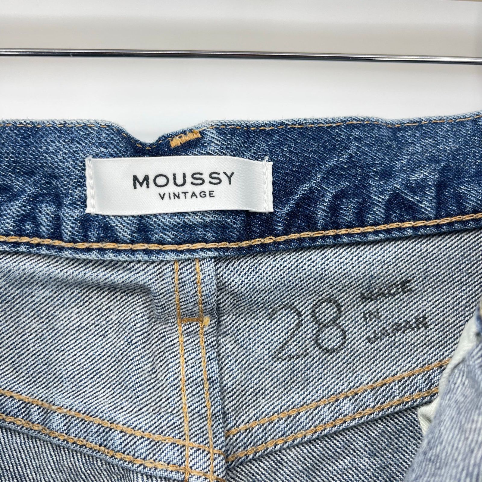 MOUSSY Moussy Vintage | NWT MV Dunkirk Round Cropped Jeans 28 Size 28" / US 6 / IT 42 - 6 Thumbnail
