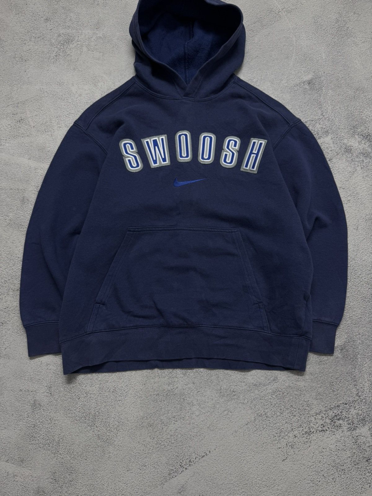 Nike Vintage Y2k Nike Swoosh 🔥 Spell Out Big Logo Hoodie 90’s Size US XS / EU 42 / 0 - 7 Thumbnail