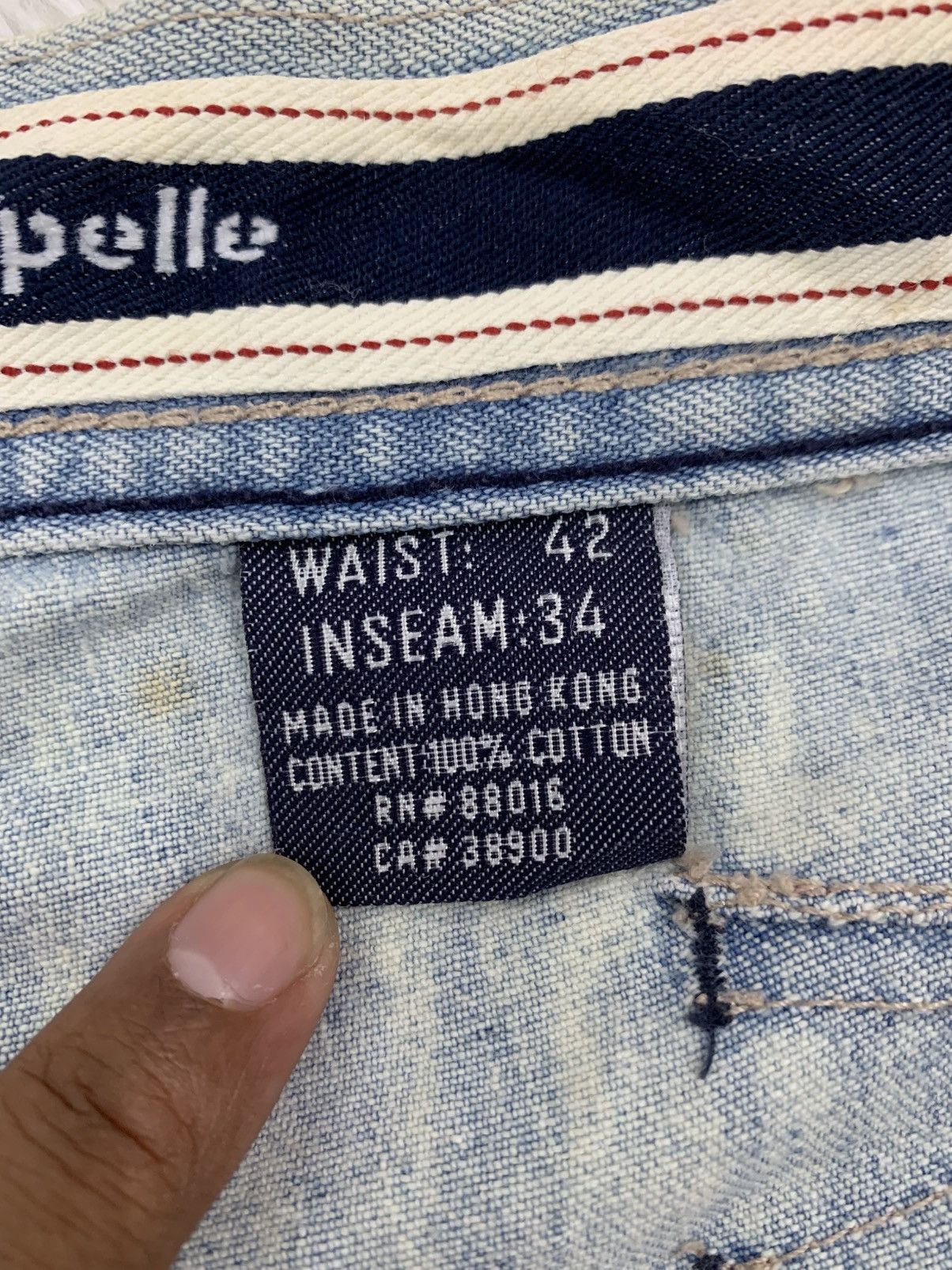 Pelle Pelle Pelle Pelle Marc Buchanan Denim Short Pant Size US 41 - 18 Thumbnail