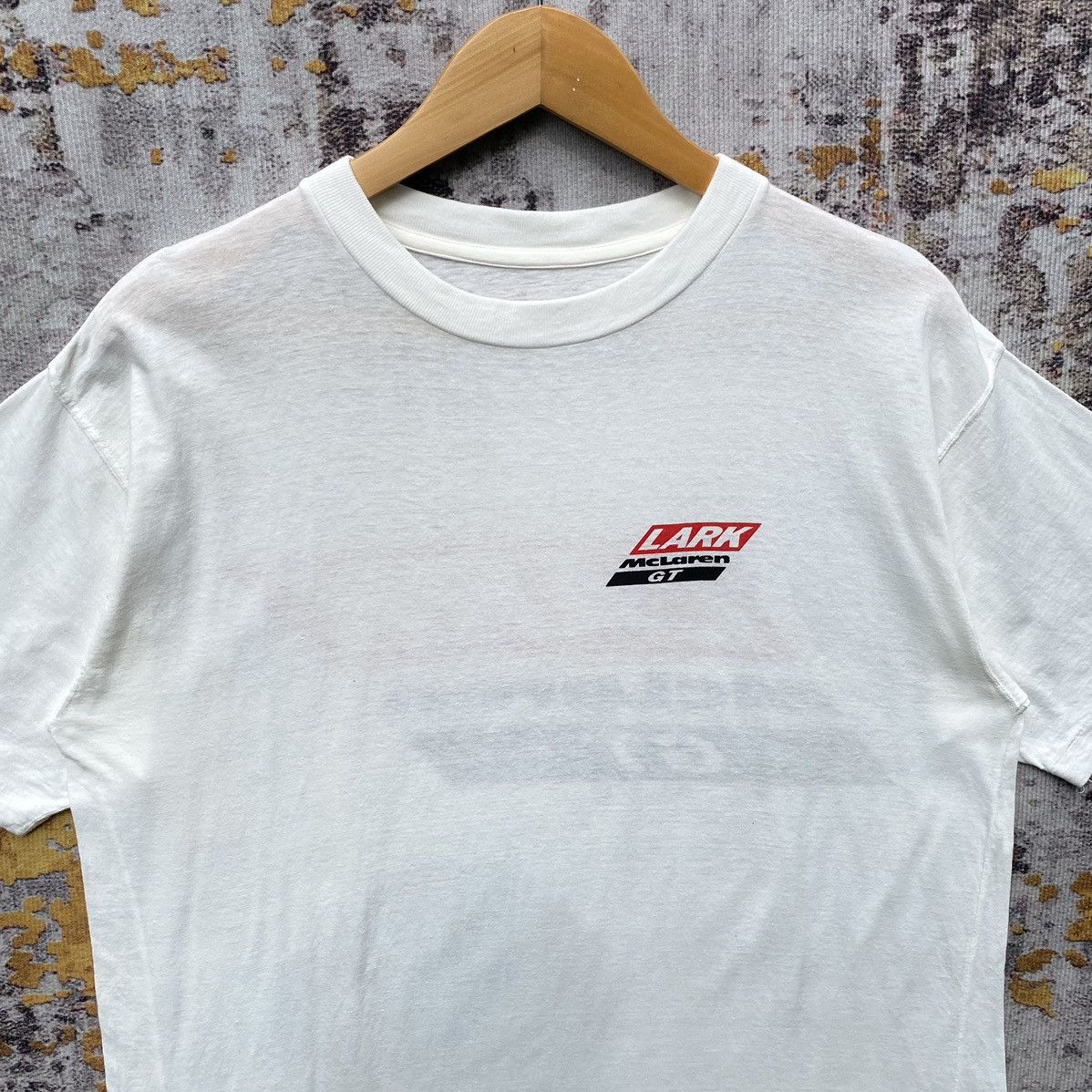 Vintage Vintage Lark McLaren GT Racing Supercar Shirt McLaren Size US M / EU 48-50 / 2 - 6 Thumbnail