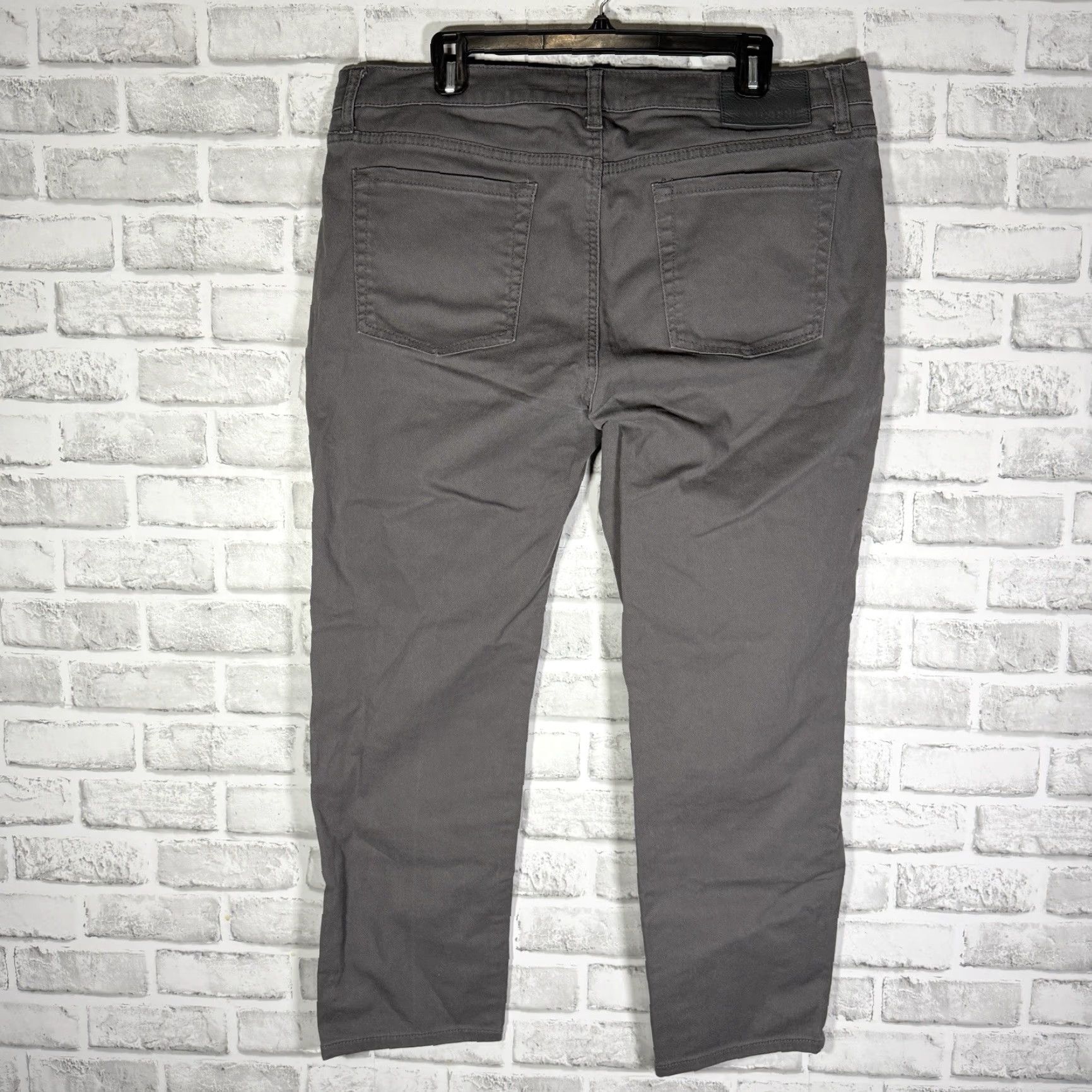 Vintage Ash & Erie Jeans Adult 36x28 Gray Cotton Blend Mens Size US 36 / EU 52 - 5 Thumbnail
