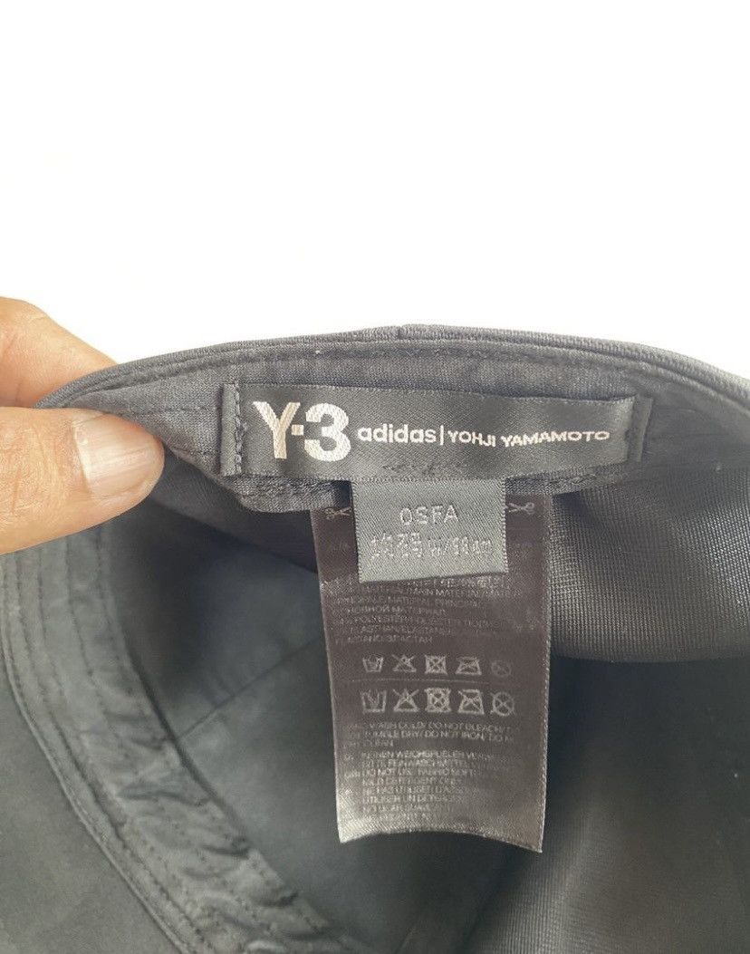 Yohji Yamamoto Y-3 Yohji Yamamoto Black Cap Size ONE SIZE - 9 Thumbnail