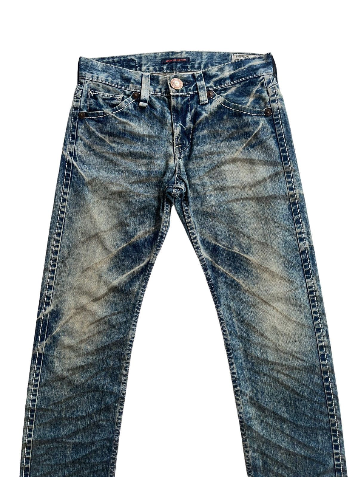 Japanese Brand Blueway Garments Rusty Jeans Size US 30 / EU 46 - 3 Thumbnail