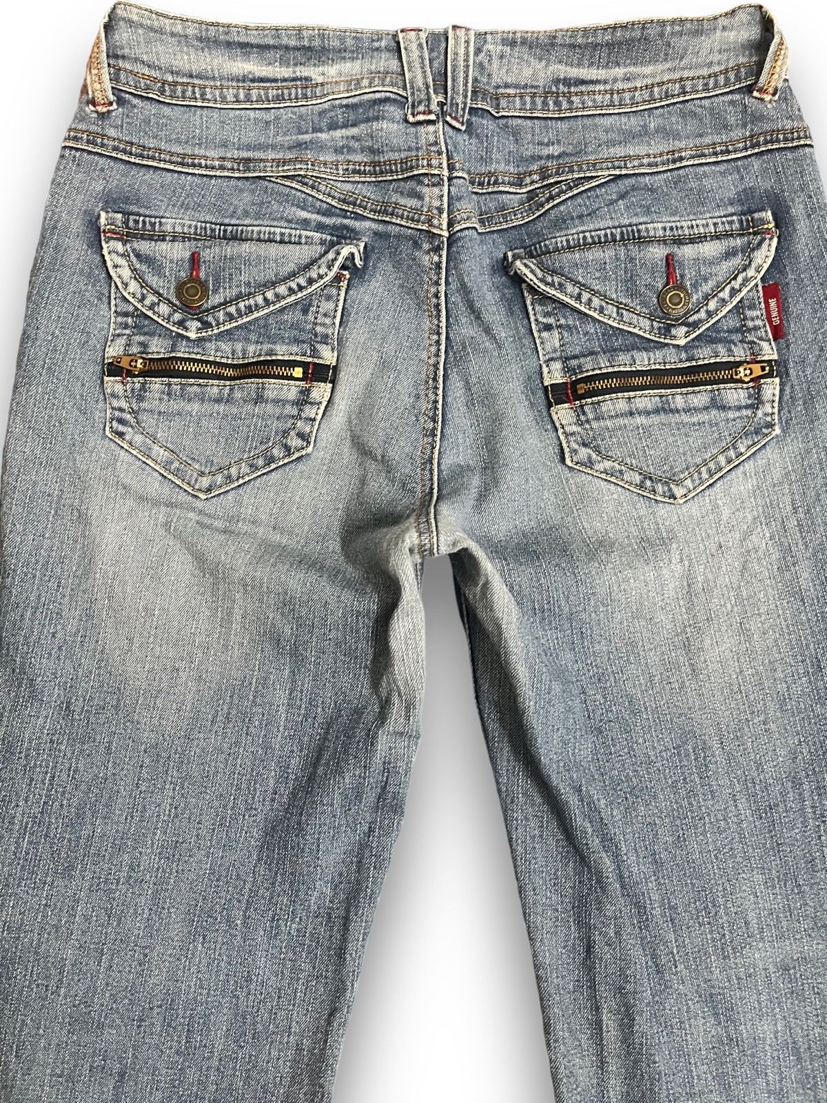 Yasuyuki Ishii Vintage El Road Flare Denim Size US 30 / EU 46 - 7 Thumbnail