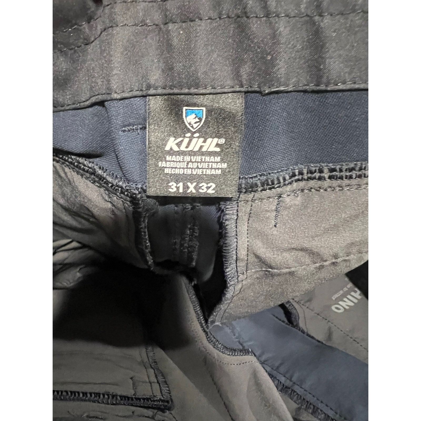 Kuhl Kuhl Resistor Chino Pants Mens 31x32 Navy Blue Casual Work T Size US 31 - 7 Thumbnail