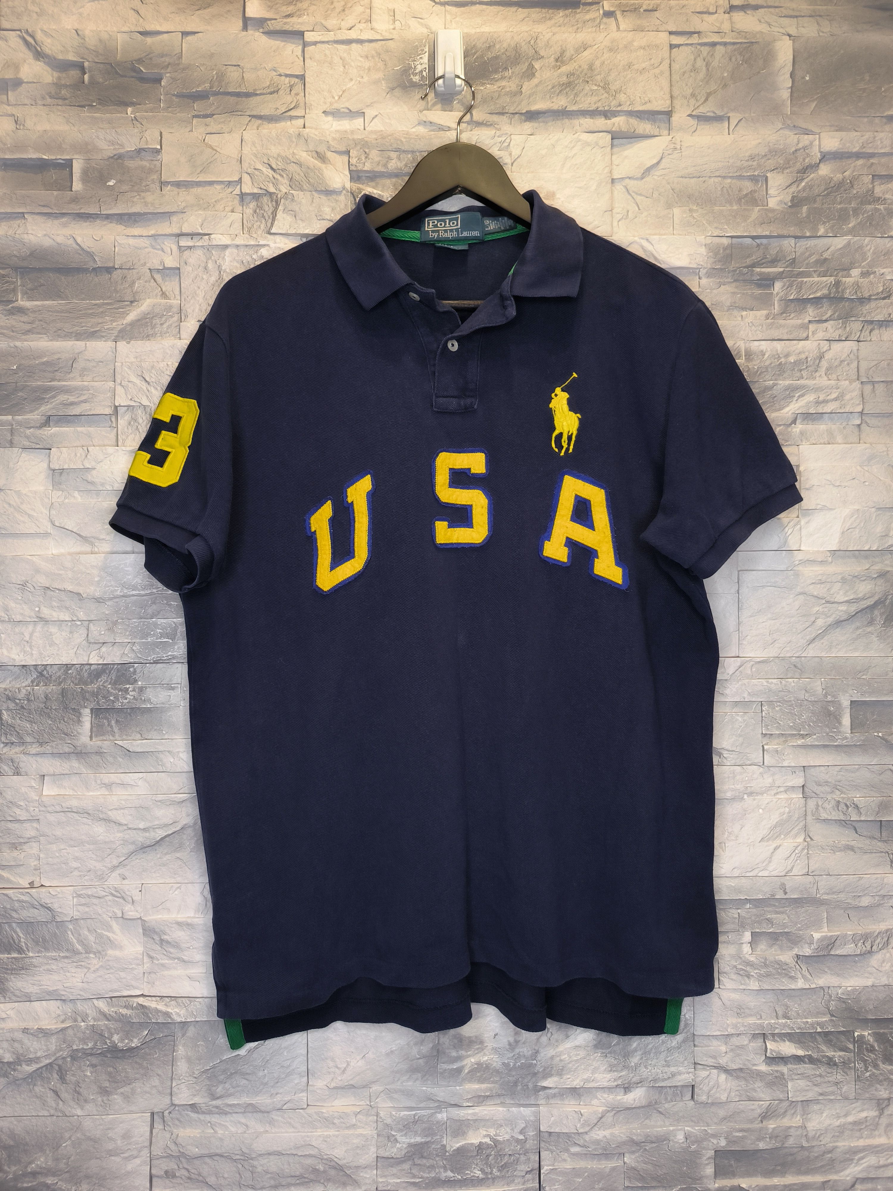 Polo Ralph Lauren Vintage Polo Ralph Lauren USA Chief Keef Logo Rap Size US M / EU 48-50 / 2 - 1 Thumbnail
