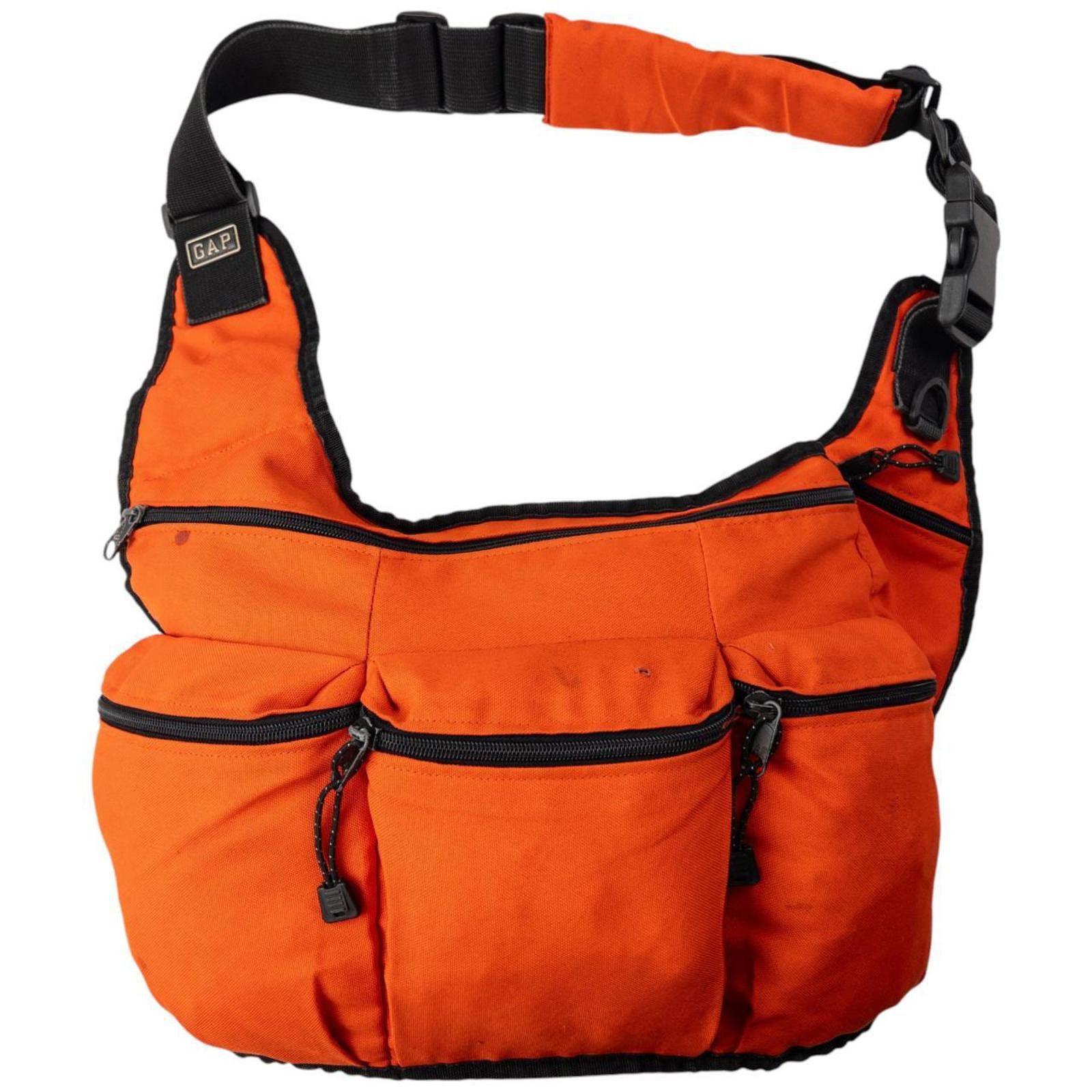 Vintage Gap Cargo Crossbody Bag in Orange, Men's