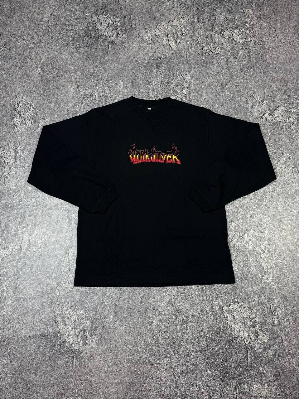 Quiksilver Y2K Quiksilver Flame Logo 2000s Surf Longsleeeve Size US S / EU 44-46 / 1 - 1 Thumbnail