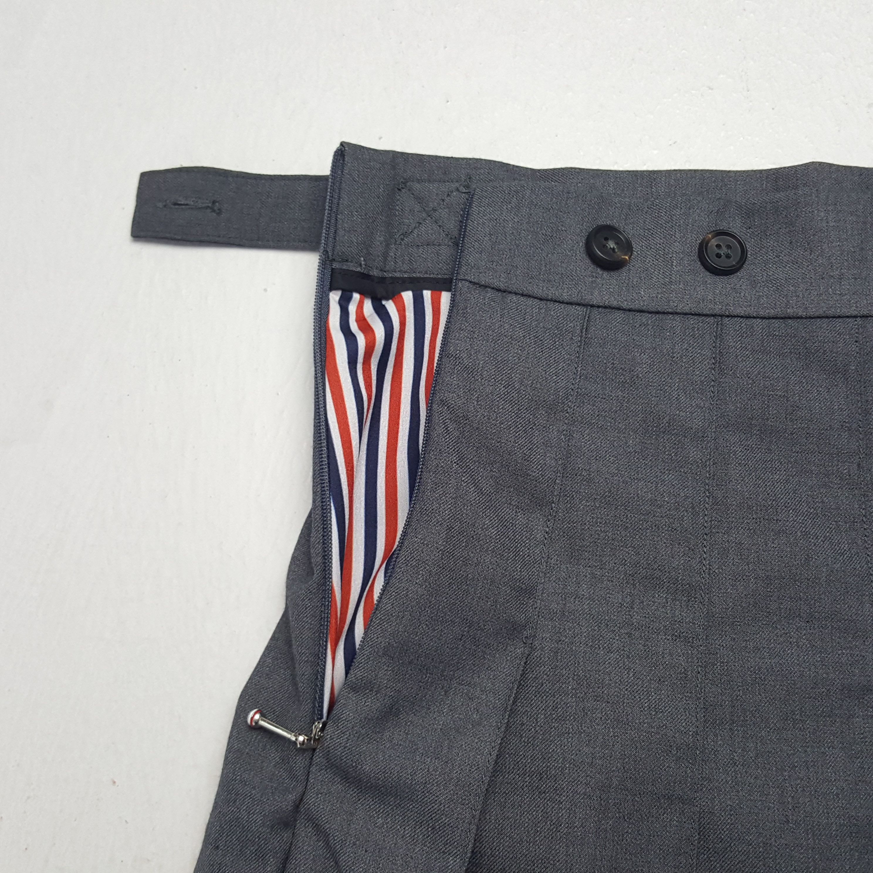 Designer × Vintage Vintage Thom Browne American Designer Skirts Size 24" / US 00 / IT 34 - 4 Thumbnail