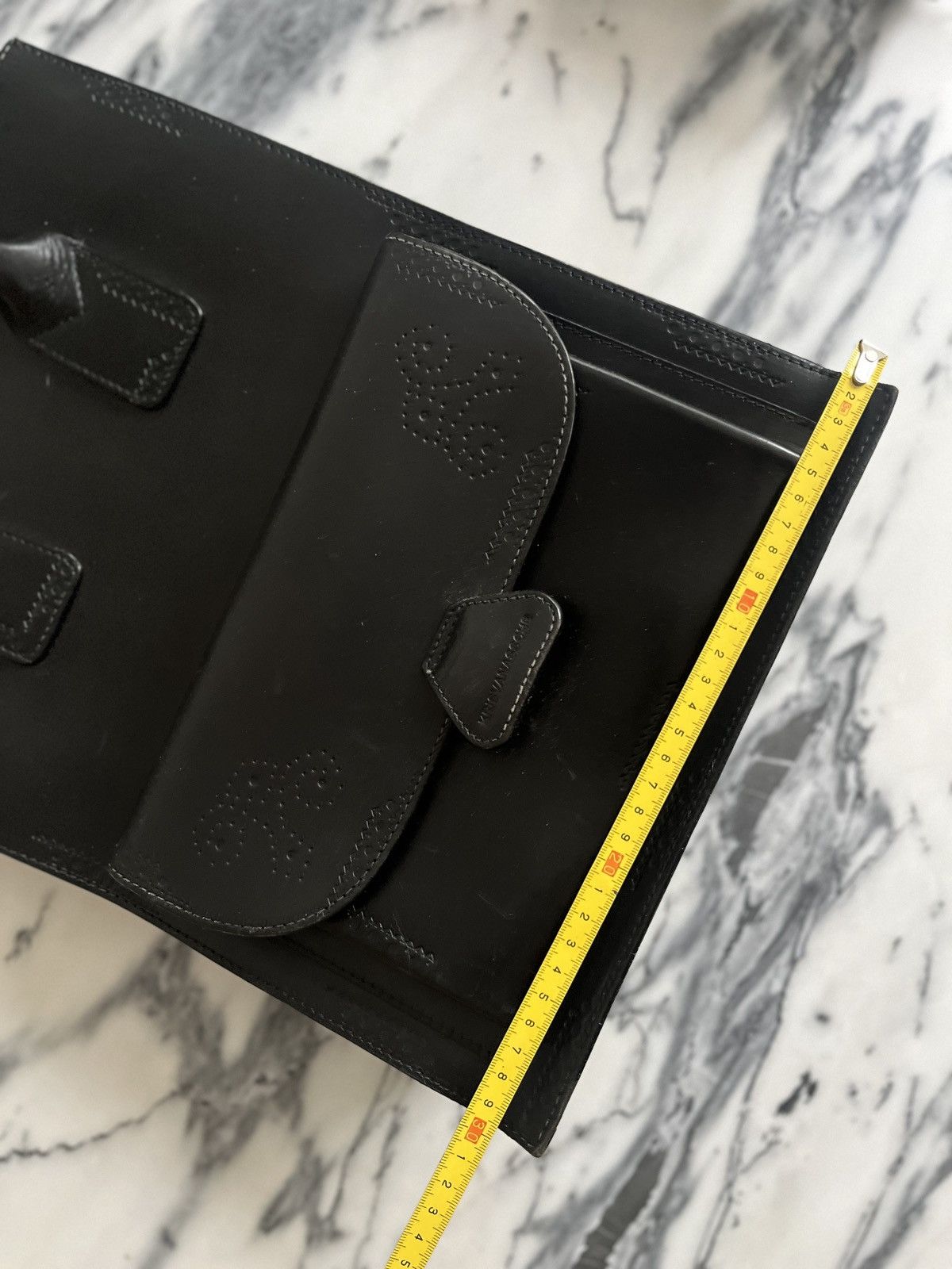 Kris Van Assche KRISVANASSCHE Archive Leather Tote Bag Size ONE SIZE - 10 Thumbnail
