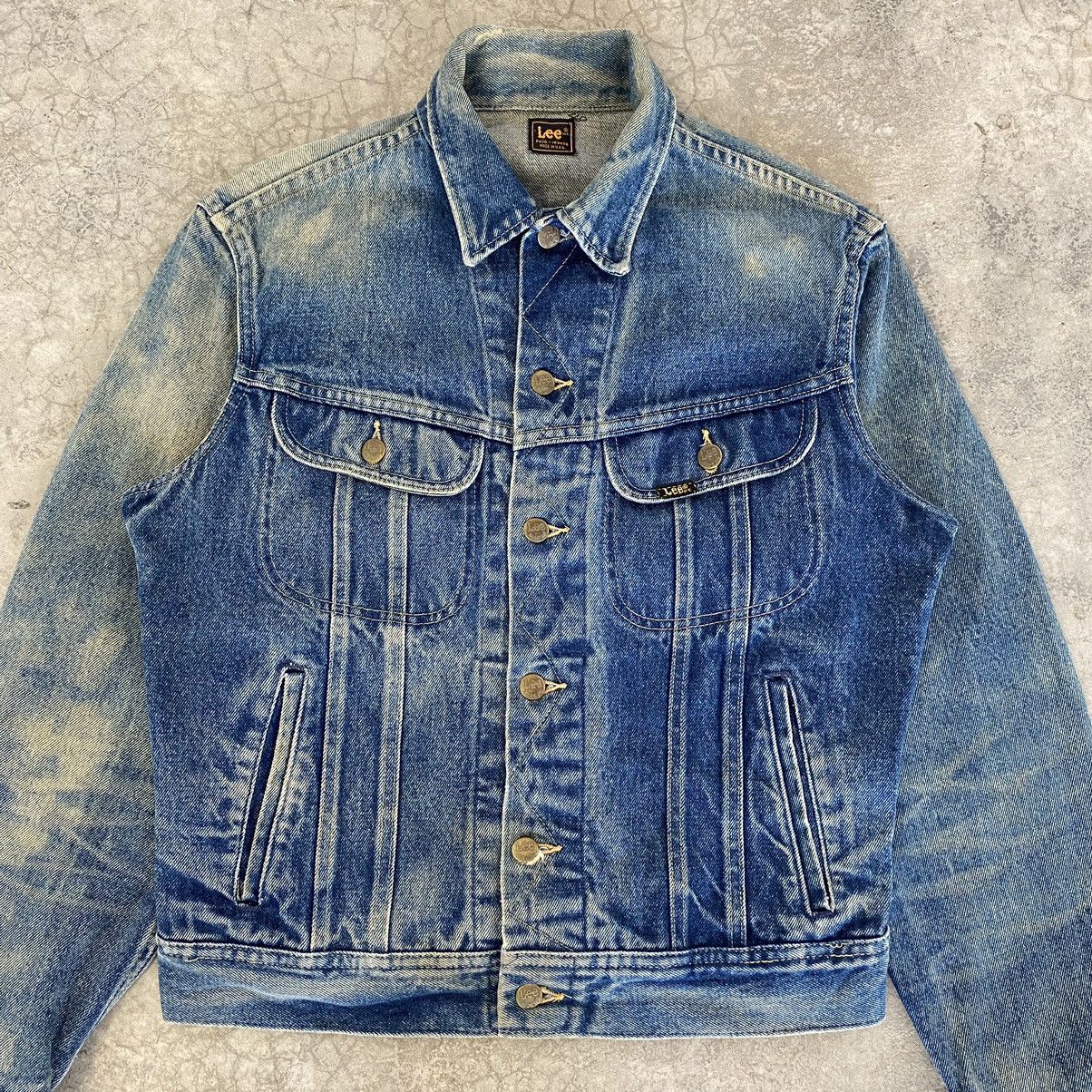 Lee Vintage Lee Raiders 220J Faded Blue Western Denim Jacket Size US M / EU 48-50 / 2 - 4 Thumbnail