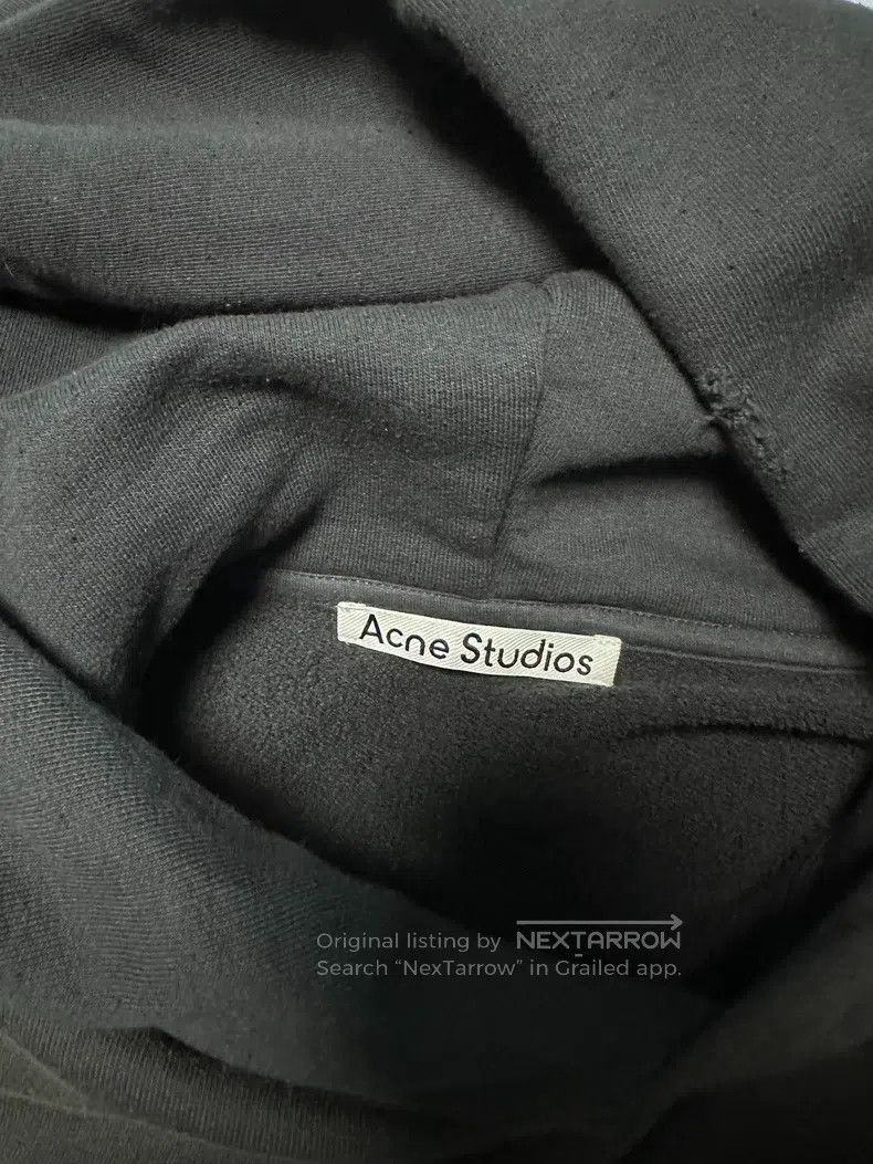 Acne Studios Acne Studios 1996 Dyed Fleece Distressed Hoodie Size XXS / US 00 / IT 34 - 4 Thumbnail