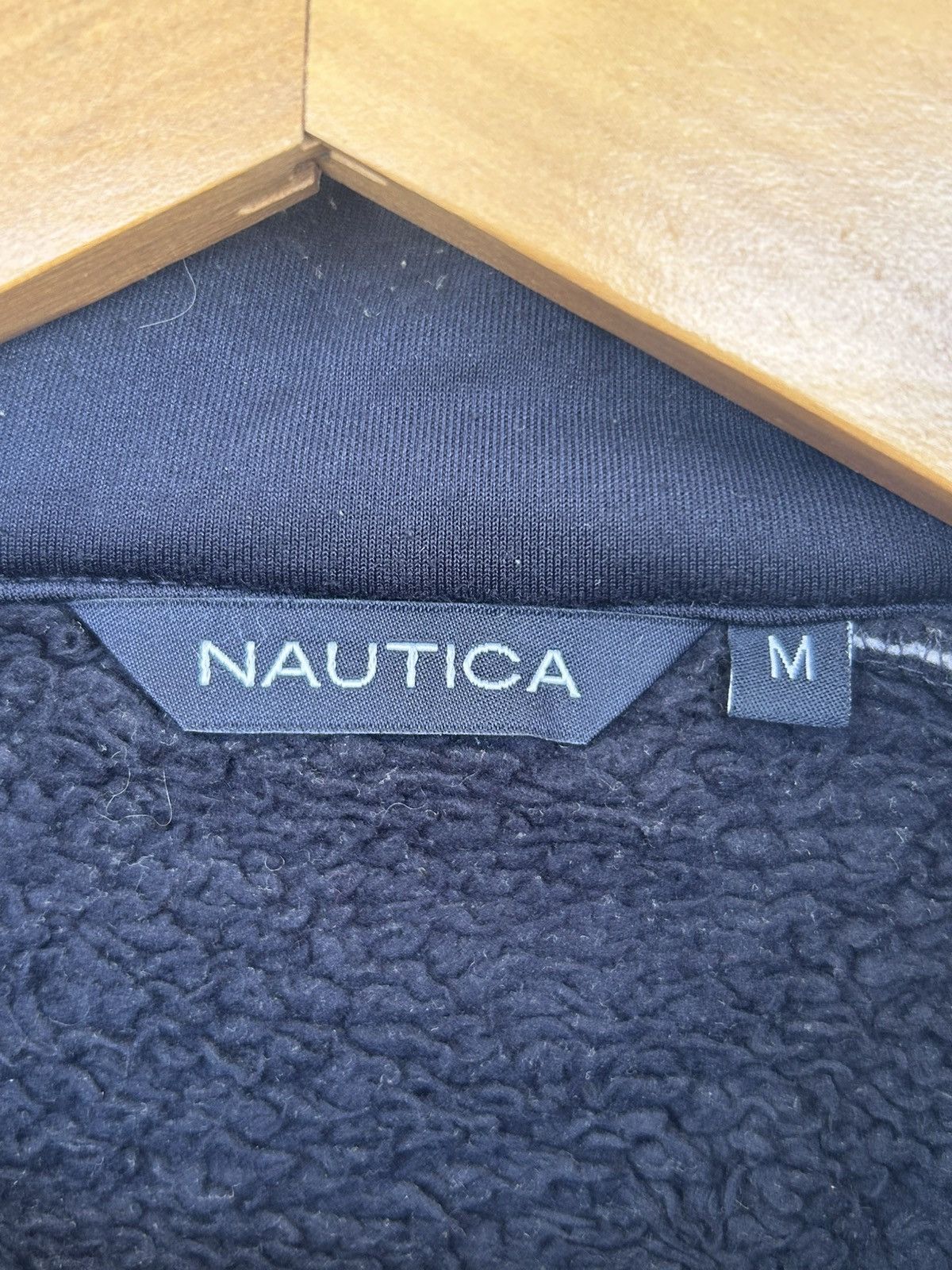 Nautica Nautica Fleece Jacket Blue Vintage Size US M / EU 48-50 / 2 - 5 Thumbnail