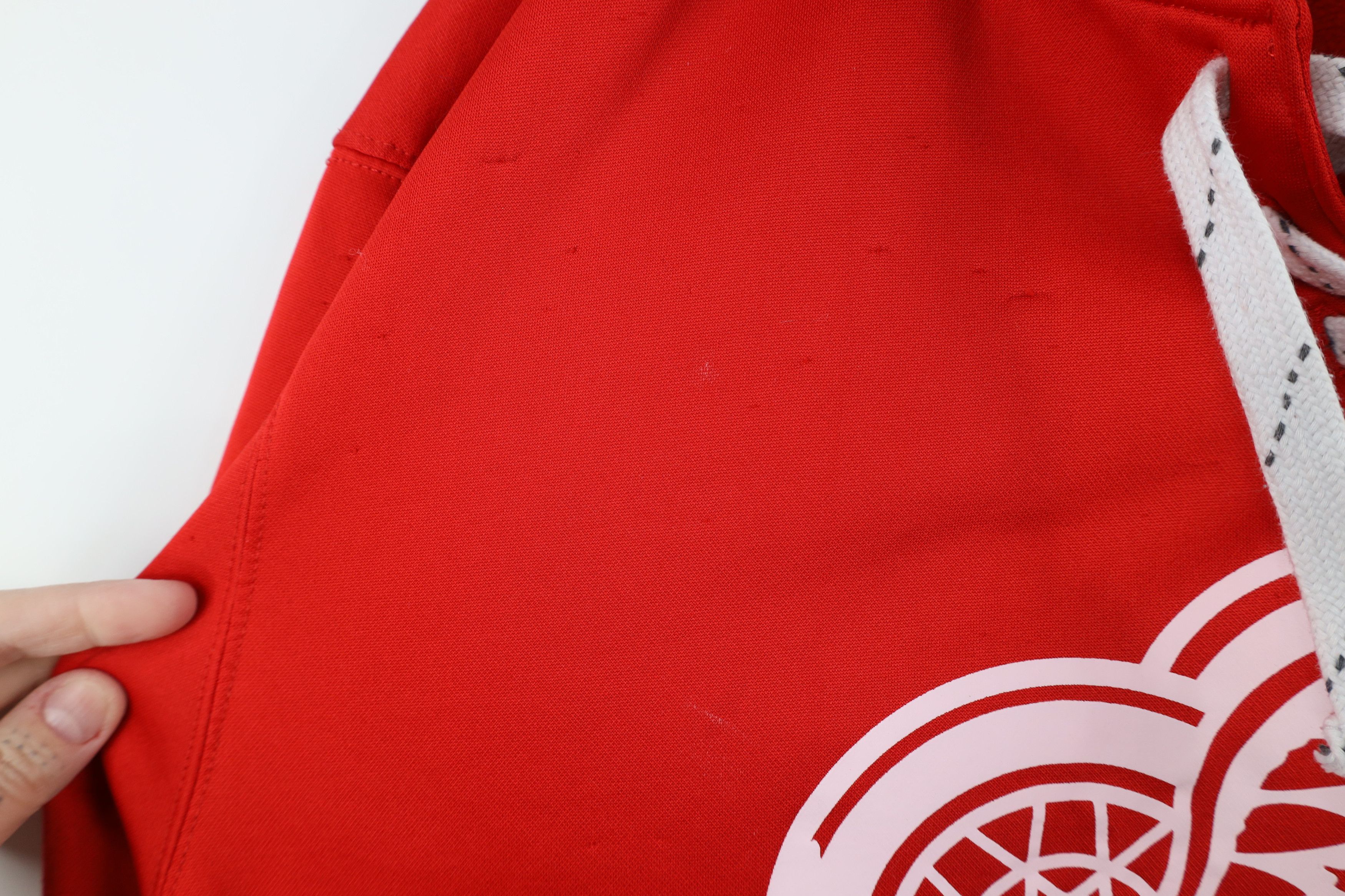 Vintage Y2K NHL Detroit Red Wings Hockey Jersey Hoodie Sweatshirt Size US L / EU 52-54 / 3 - 7 Thumbnail