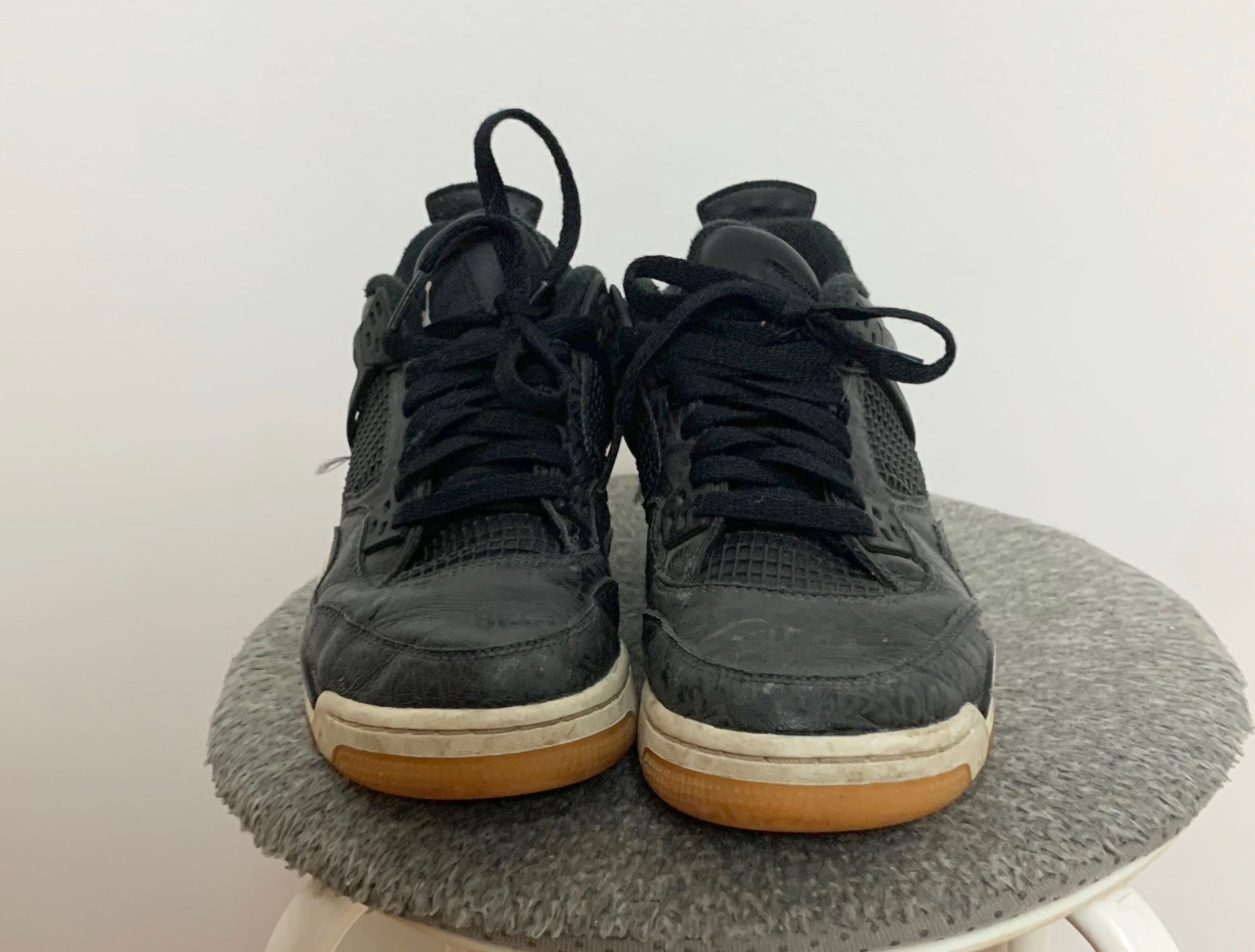 Jordan Brand × Nike Jordan 4 Laser Sneakers Size US 6.5 / EU 39-40 - 6 Thumbnail