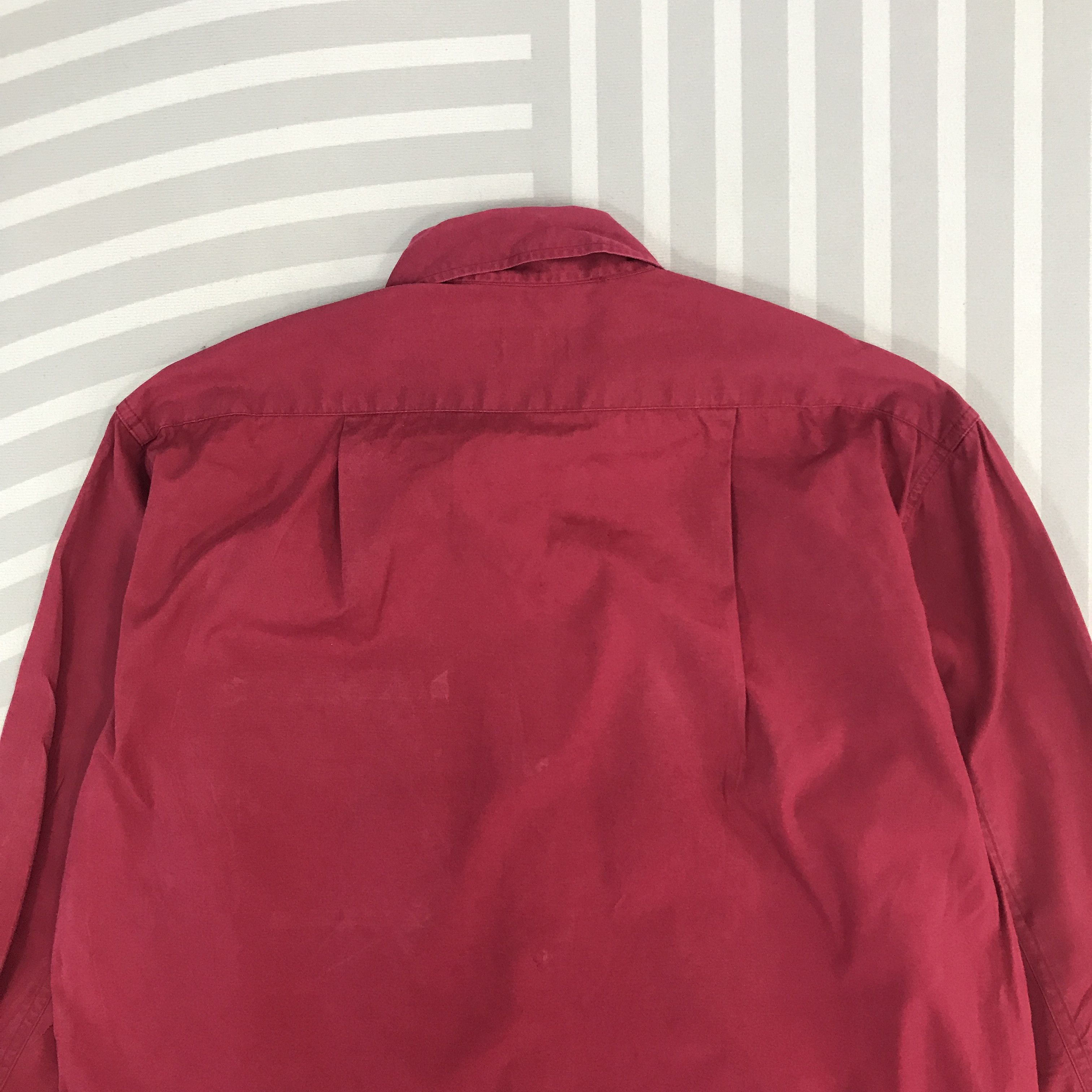 Vintage × agnes b. Vintage Agnes B. Long Red Button up Shirt Size US L / EU 52-54 / 3 - 4 Thumbnail