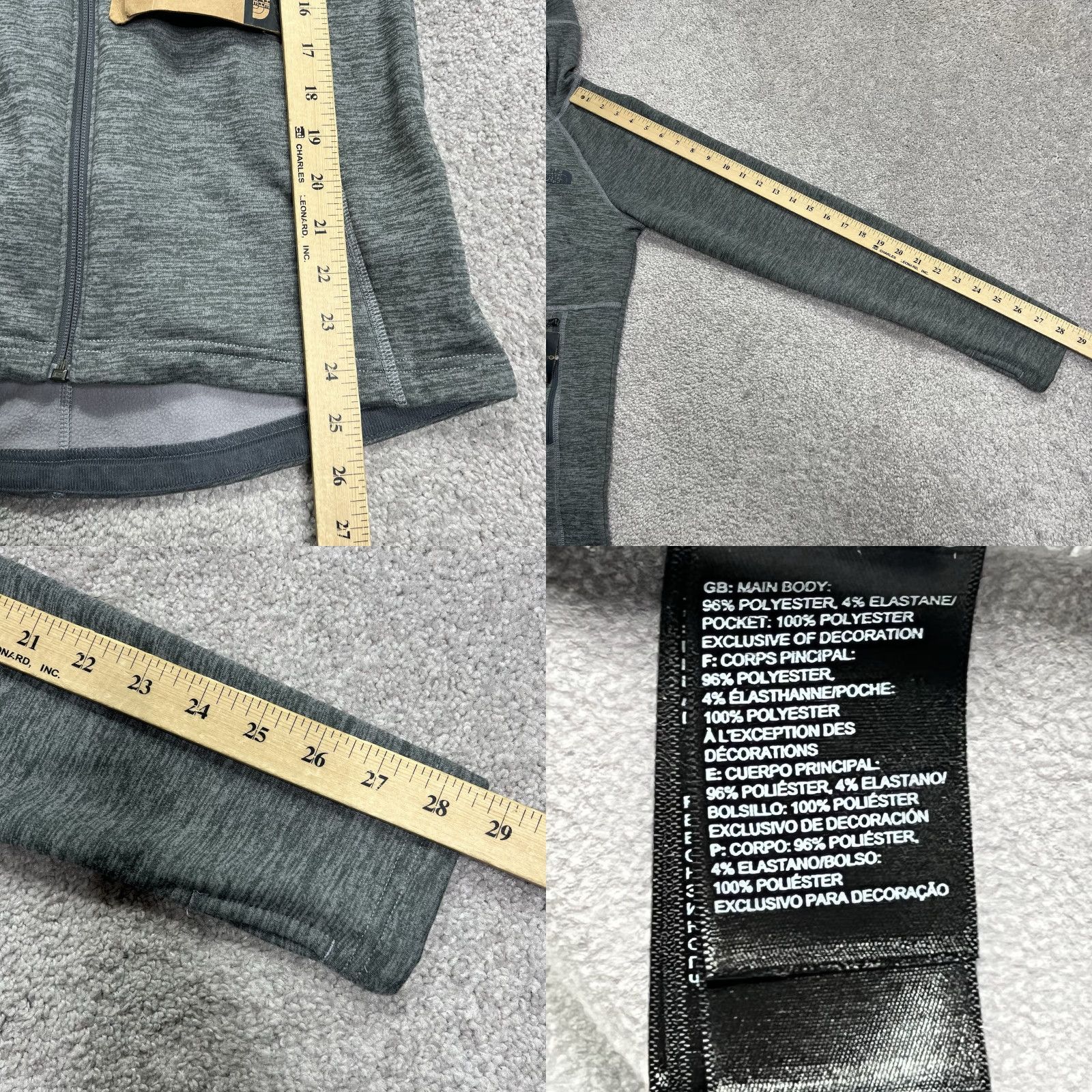 The North Face VINTAGE? No — North Face Canyonlands Hoodie Jacket Gray Full Zip Womens Small NWT The North Face Canyonlands Size S / US 4 / IT 40 - 9 Thumbnail