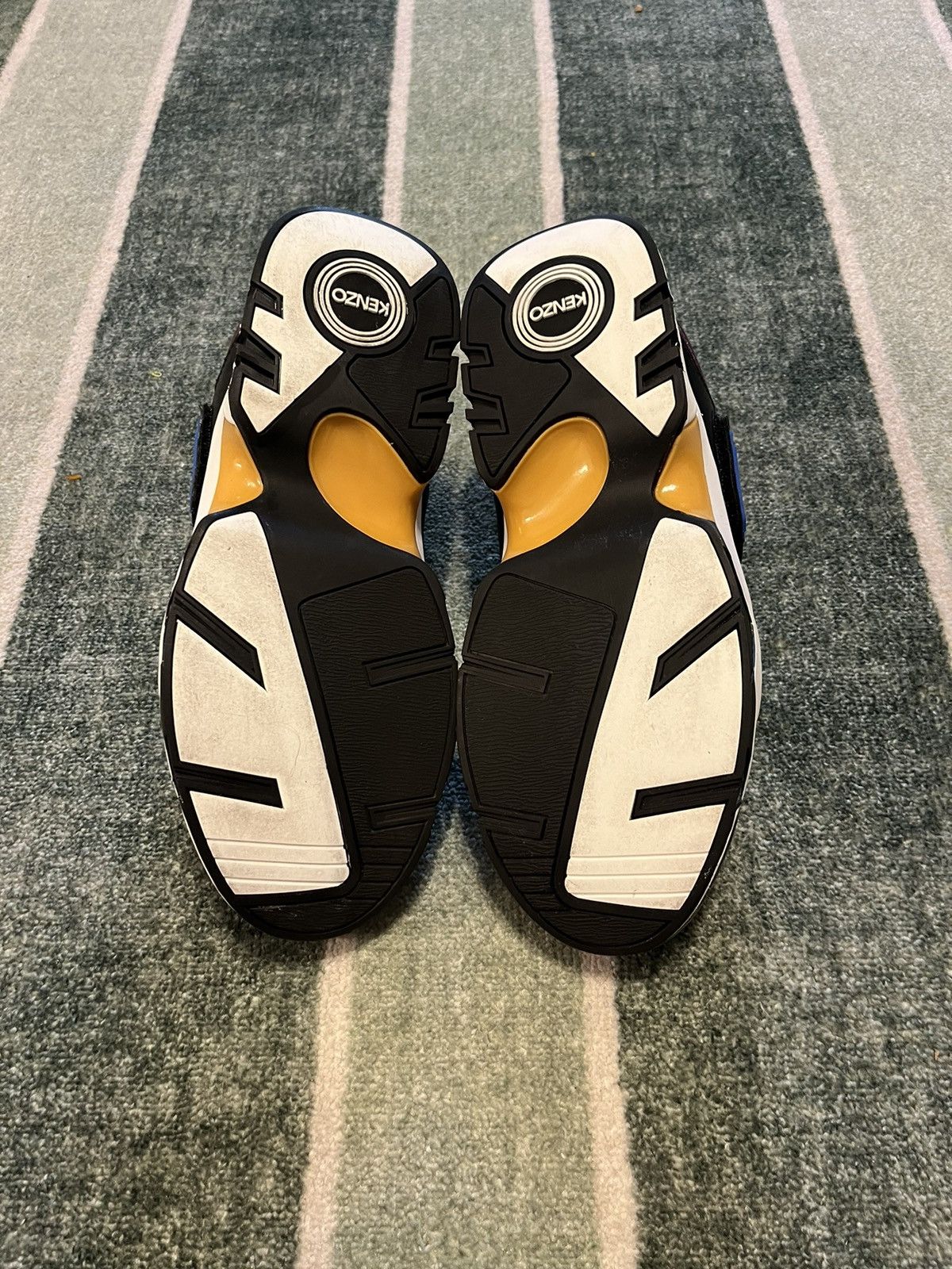 Kenzo Kenzo Sonic Scratch Velcro Sneakers Sz 41 Size US 8.5 / EU 41-42 - 7 Thumbnail