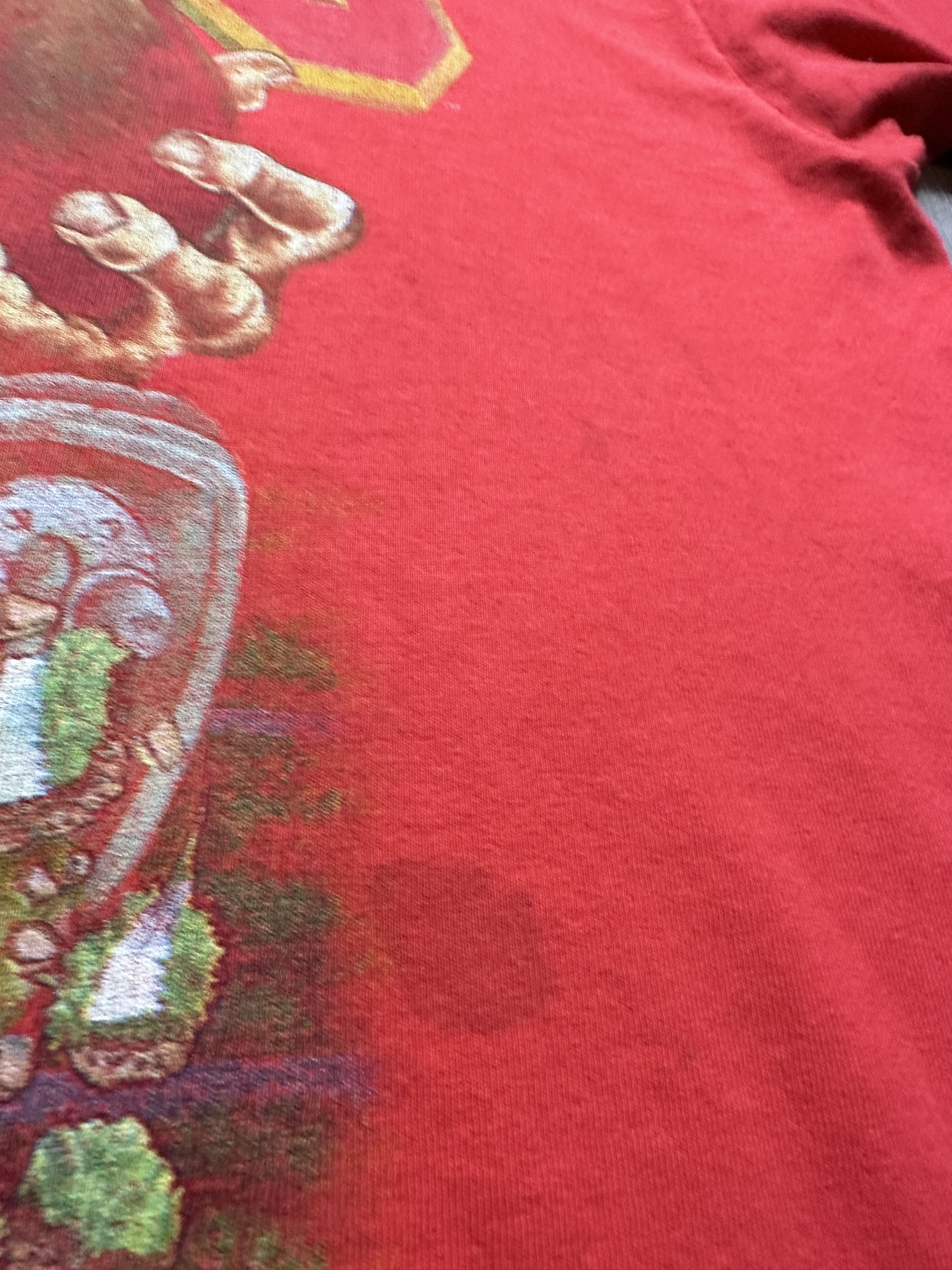 NFL × Salem Sportswear × Vintage Vintage Kansas City Chiefs 1994 Crushing the Green Tee Size US XL / EU 56 / 4 - 5 Thumbnail
