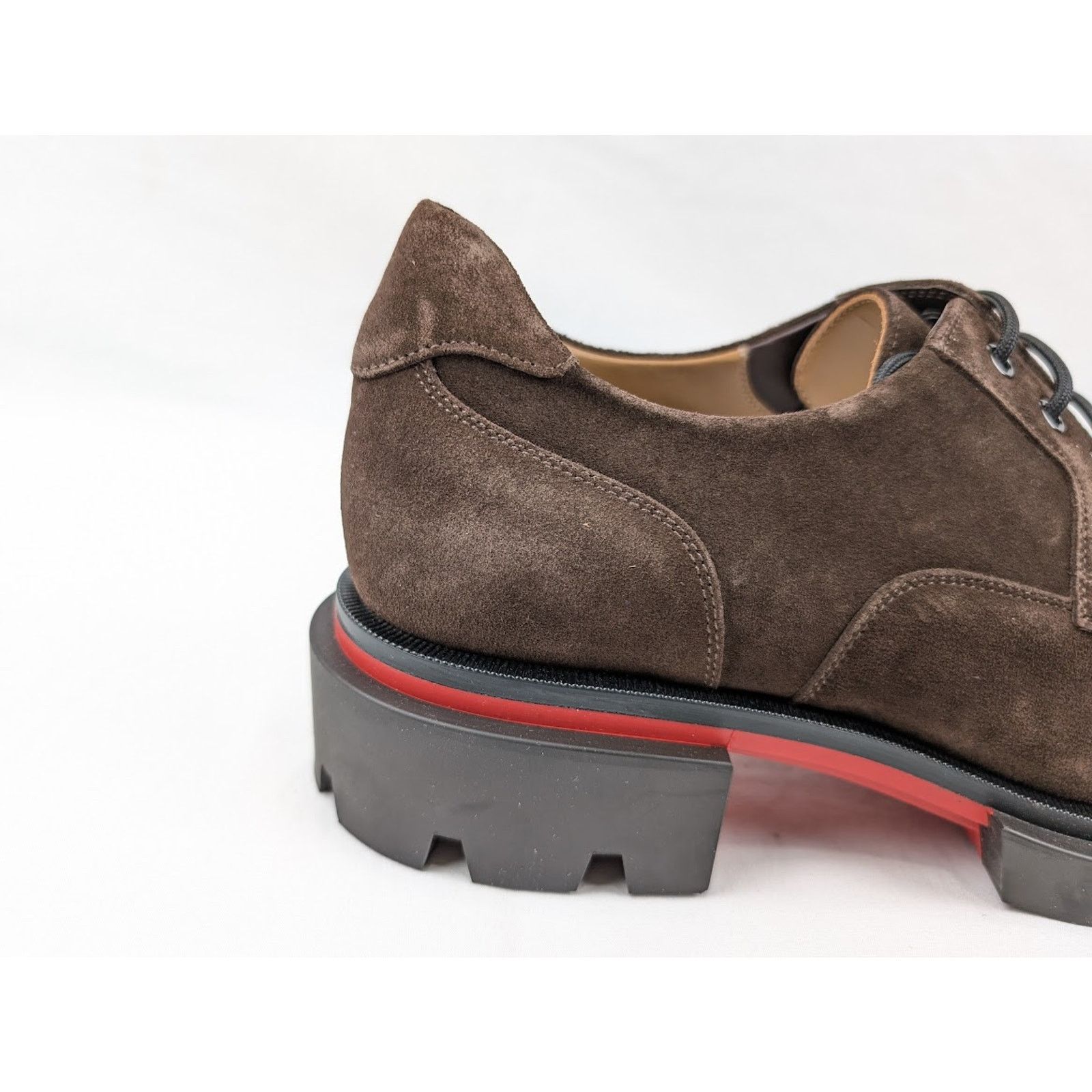 Christian Louboutin o1rshd1 Q:2 / Our Georges L Flat Shoes in Cosme / Brown Size US 10 / EU 43 - 4 Thumbnail