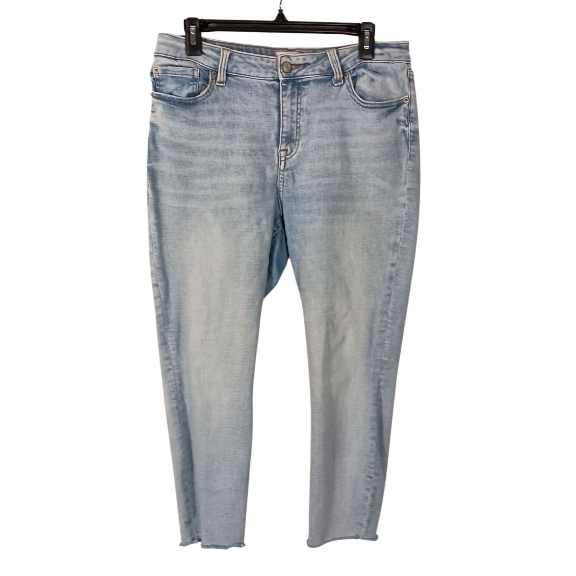 Pistola Pistola Arielle Skinny Jeans Raw Hem Light Wash Womens 32 Cr Size 32" / US 10 / IT 46 - 2 Thumbnail