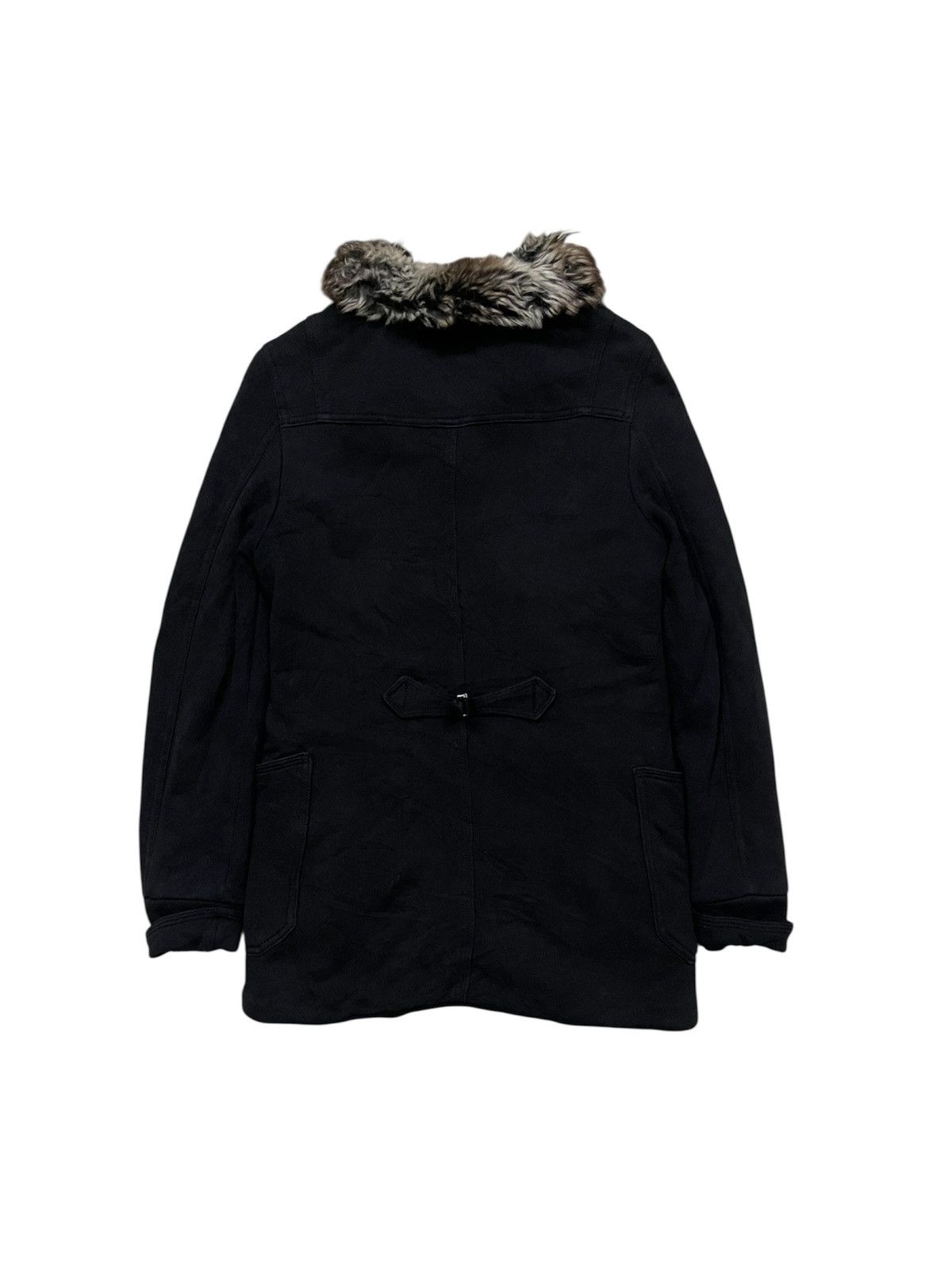 Diesel 2000s DIESEL MINK FUR FLEECE LINEN BUTTON UP JACKET Size US XXS / EU 40 - 2 Thumbnail