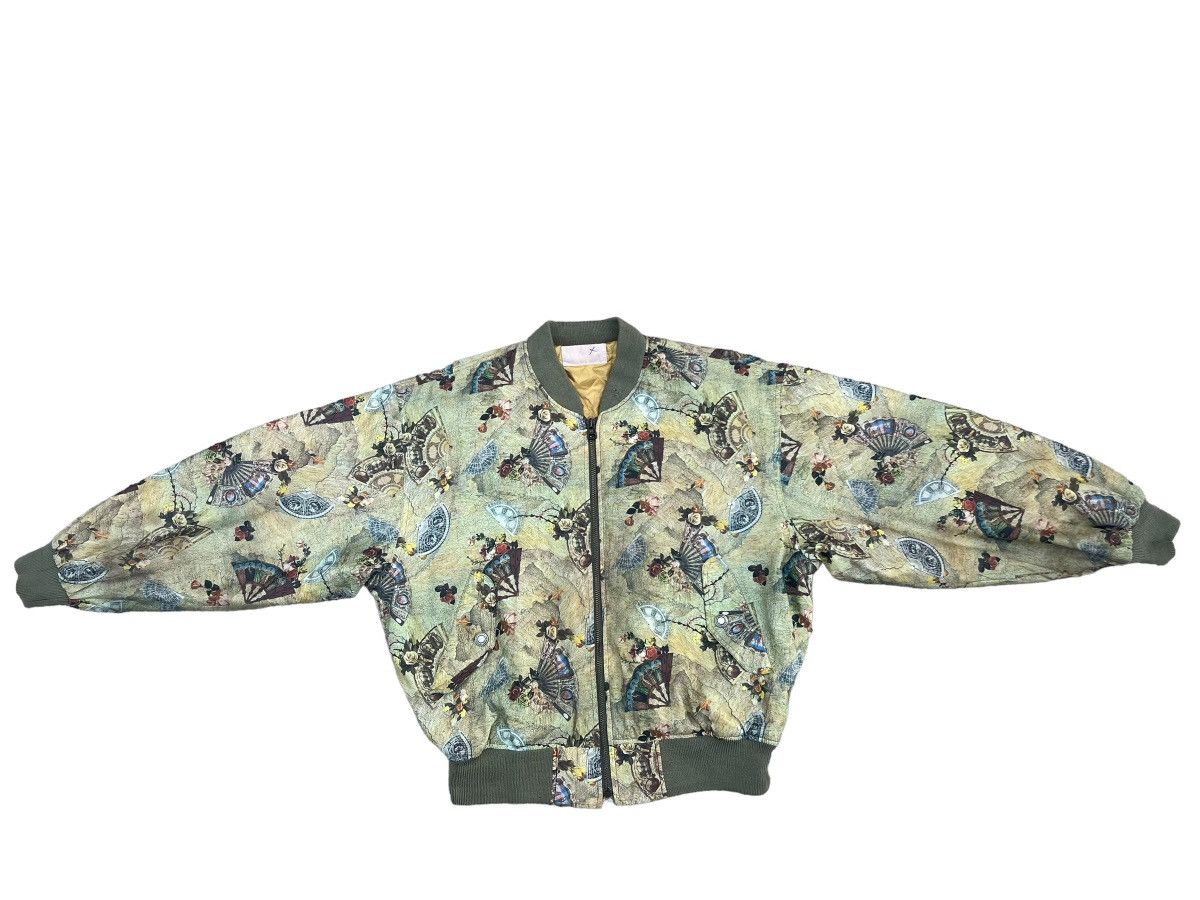 Vintage Vintage Japan Brand Men’s Gumu Full Printed Bomber Jacket Size US M / EU 48-50 / 2 - 1 Thumbnail