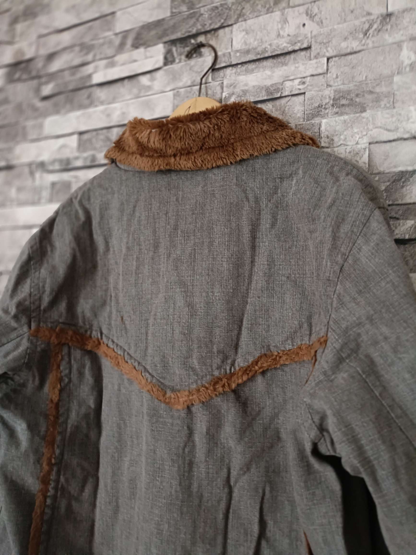 Vintage Vintage jeaning garage shearling denim chore jacket Size US L / EU 52-54 / 3 - 5 Thumbnail