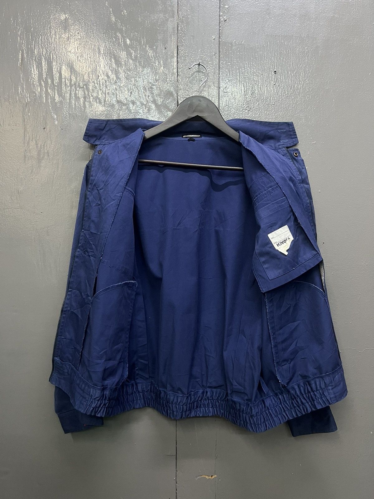 Japanese Brand Bridgestone Workwear Zipper Jacket Size US L / EU 52-54 / 3 - 5 Thumbnail