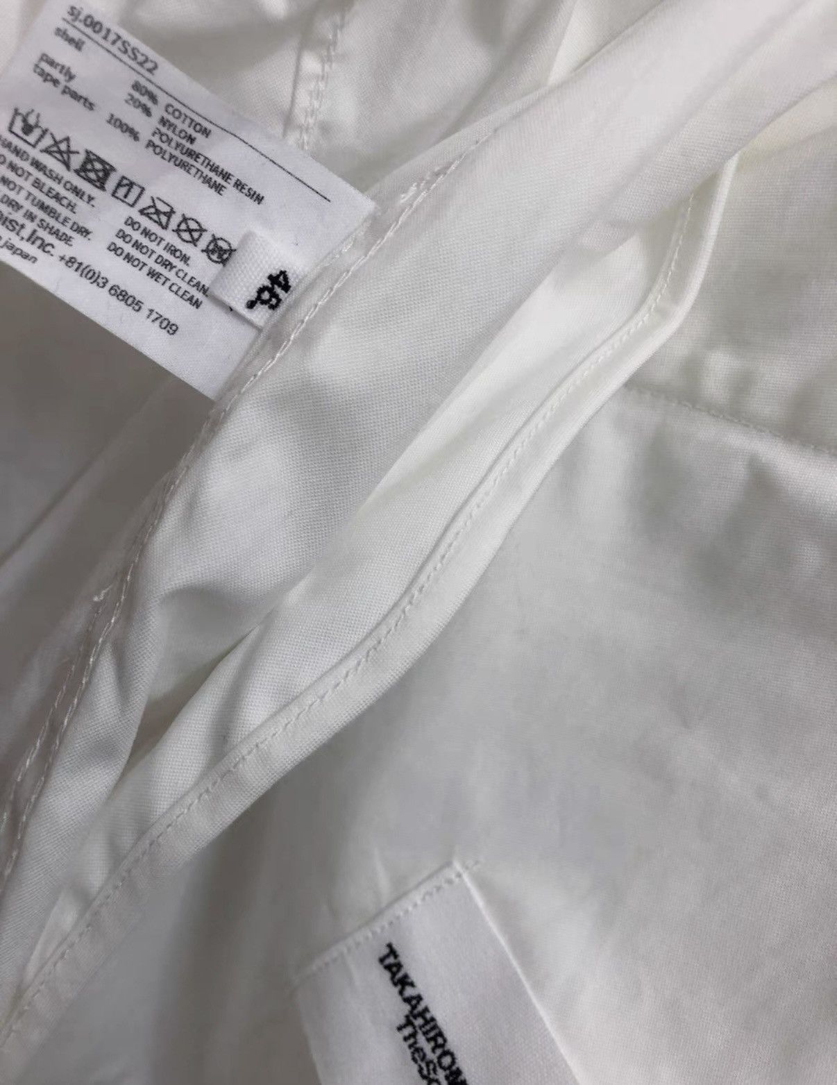 Takahiromiyashita The Soloist. TAKAHIROMIYASHITA THE SOLOIST mid-length tail apron Size ONE SIZE - 6 Thumbnail