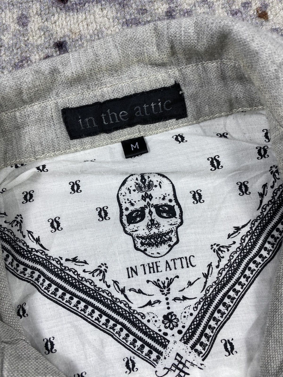 In The Attic In the attic skull western style Button Up Shirt Size US M / EU 48-50 / 2 - 5 Thumbnail