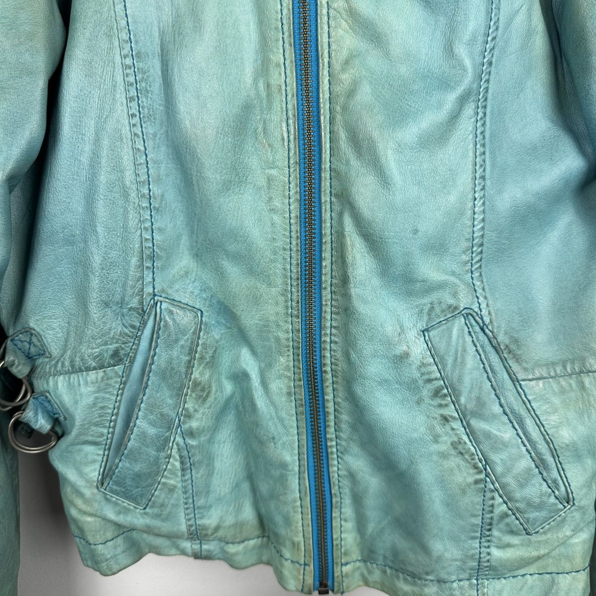 Vintage Vintage Rare Freaky Nation Crazy Faded Leather Jacket Size M / US 6-8 / IT 42-44 - 23 Thumbnail