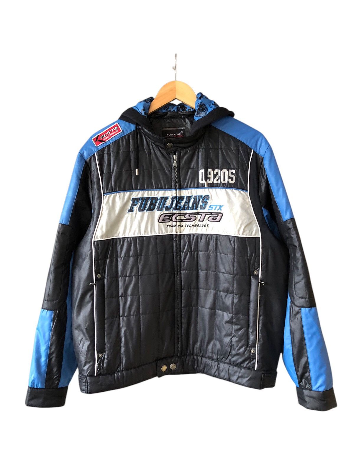 Fubu Rare🔥 Vintage Fubu Jeans STX Ecsta Formula Technology Jacket Size US L / EU 52-54 / 3 - 1 Thumbnail