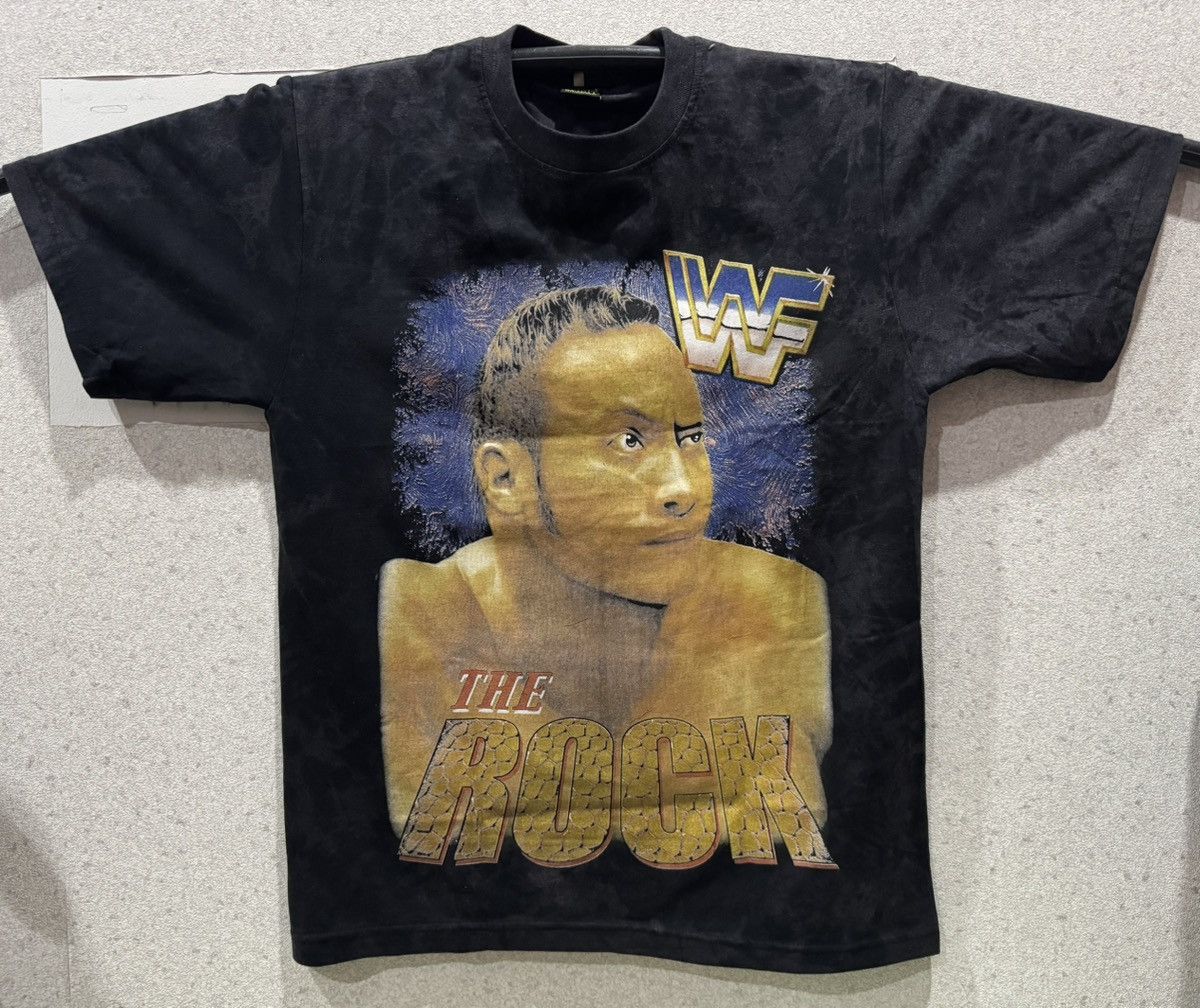 Vintage × WWE × WWF Vintage Y2K The Rock WWF BPT01 Size US XL / EU 56 / 4 - 1 Thumbnail