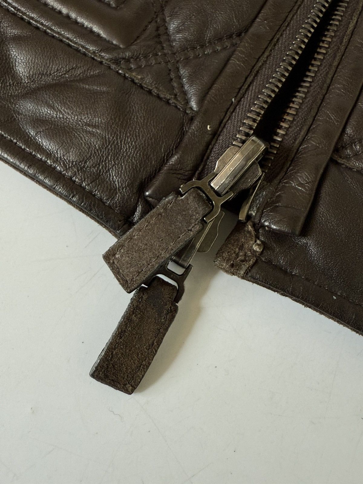 Gucci Gucci by Tom ford Reversible Quilted Leather Jacket Suede Size US S / EU 44-46 / 1 - 12 Thumbnail