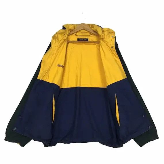 Nautica Vtg NAUTICA Competition Sailing Gear Reversible Jacket Size US L / EU 52-54 / 3 - 3 Thumbnail
