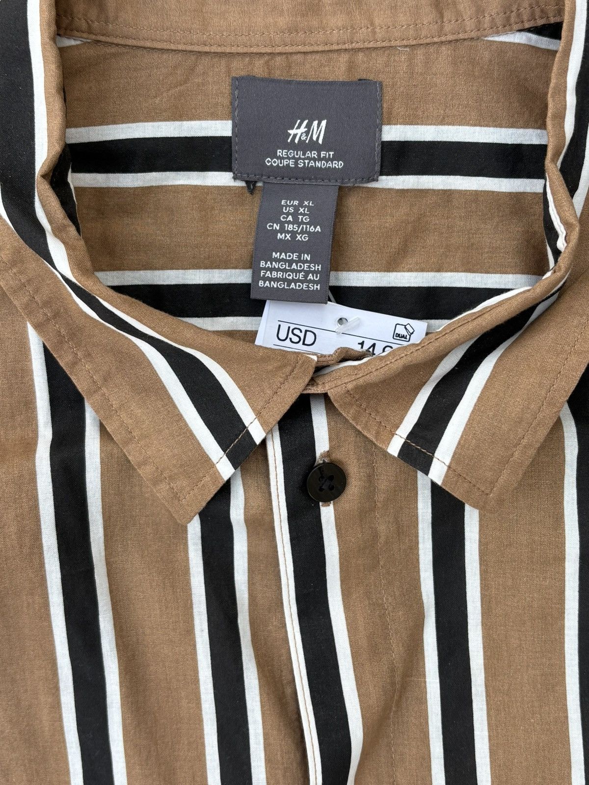 H&M H&M Men's Multi Shirt Size US XL / EU 56 / 4 - 3 Thumbnail