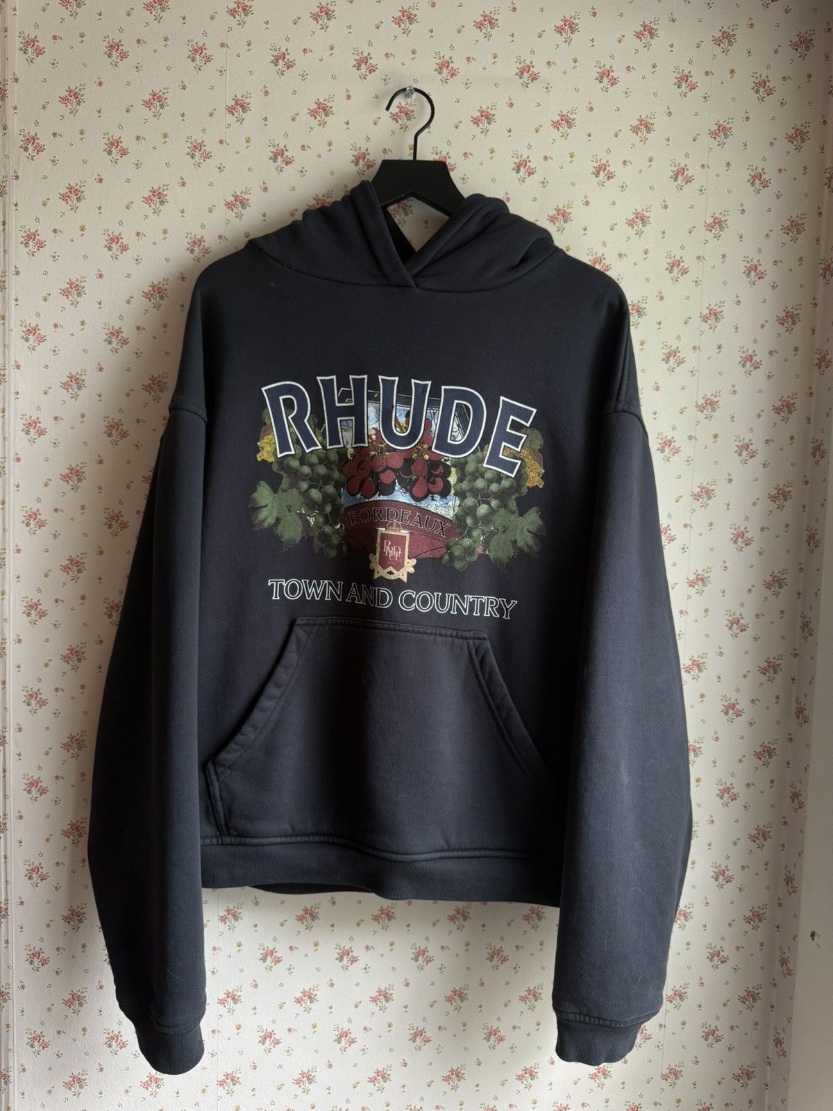 Rhude Rhude Bordeaux Town & Country Hoodie Size US M / EU 48-50 / 2 - 1 Thumbnail