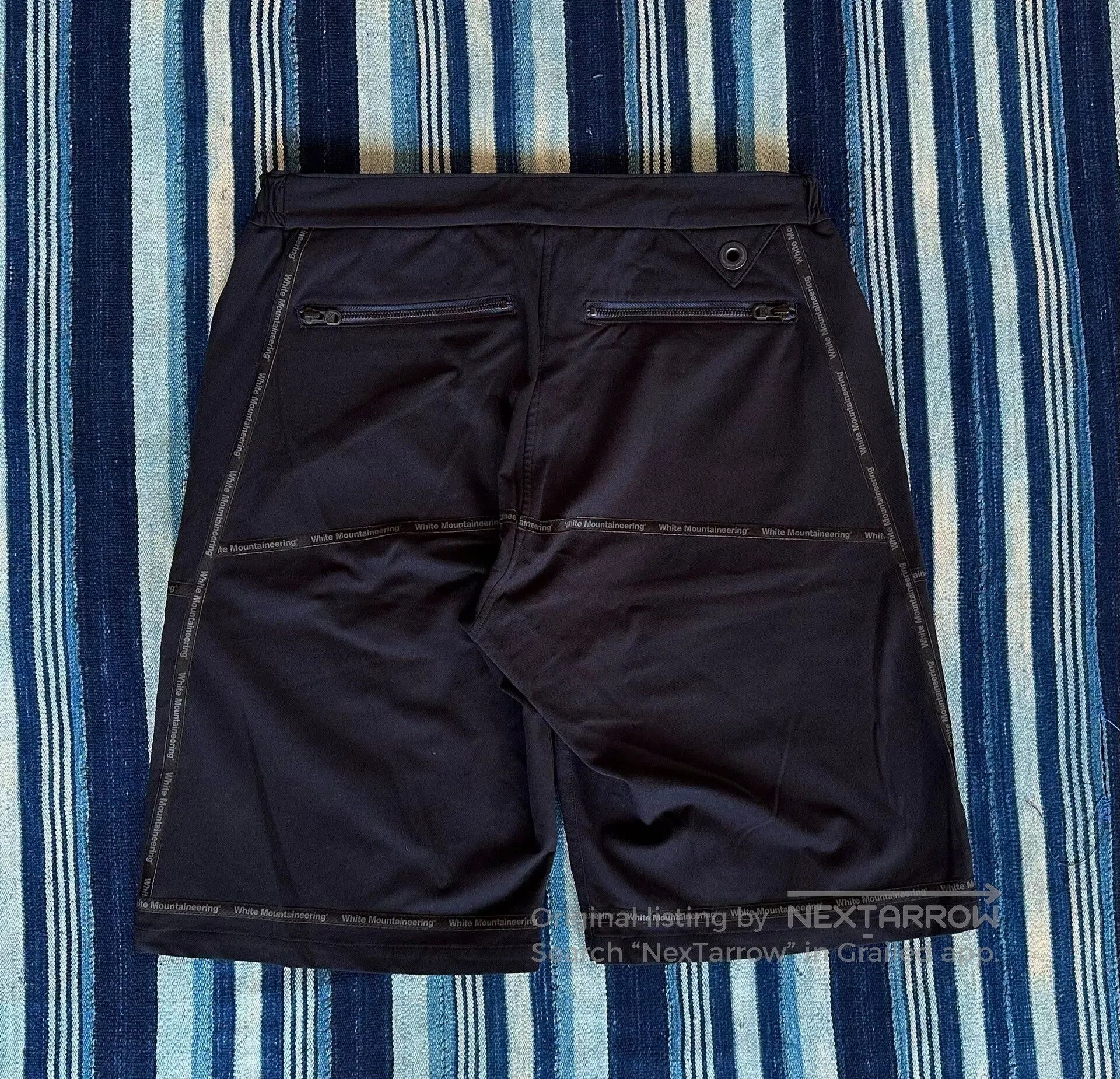 White Mountaineering Thom Browne SS24 Limited Edition Blue Casual Shorts. Size US 34 / EU 50 - 2 Thumbnail