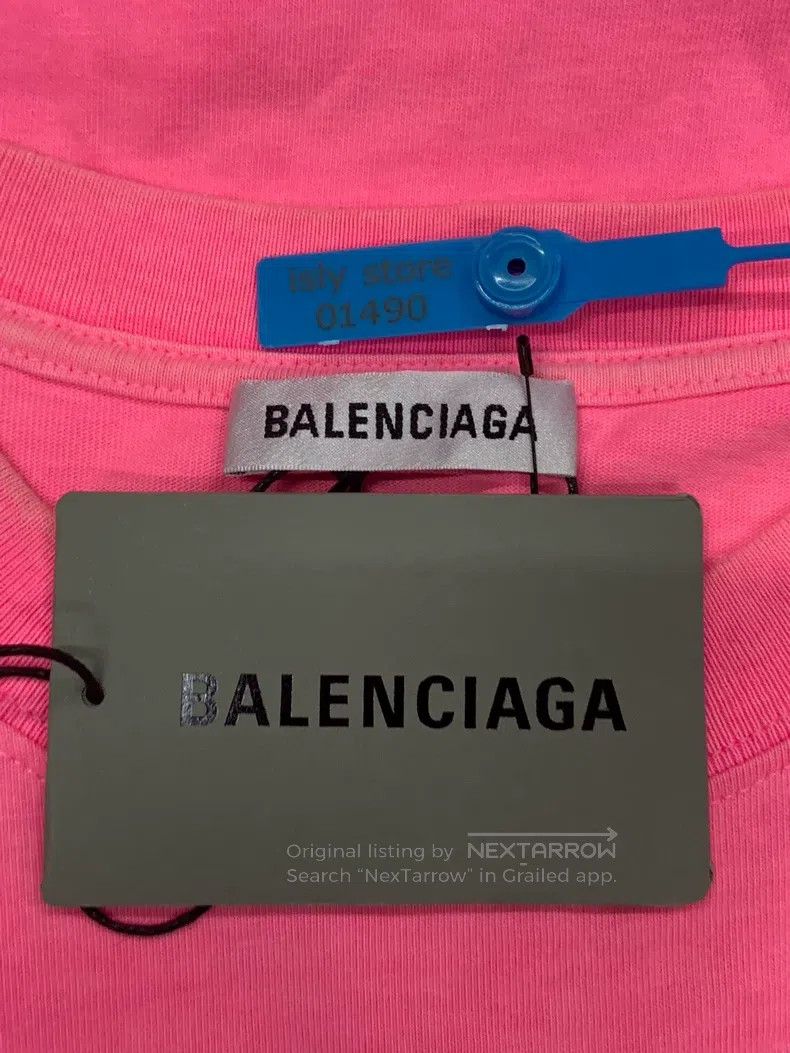 Balenciaga Balenciaga Letter Coca-Cola print round neck short-sleeve, Size XS / US 0-2 / IT 36-38 - 5 Thumbnail