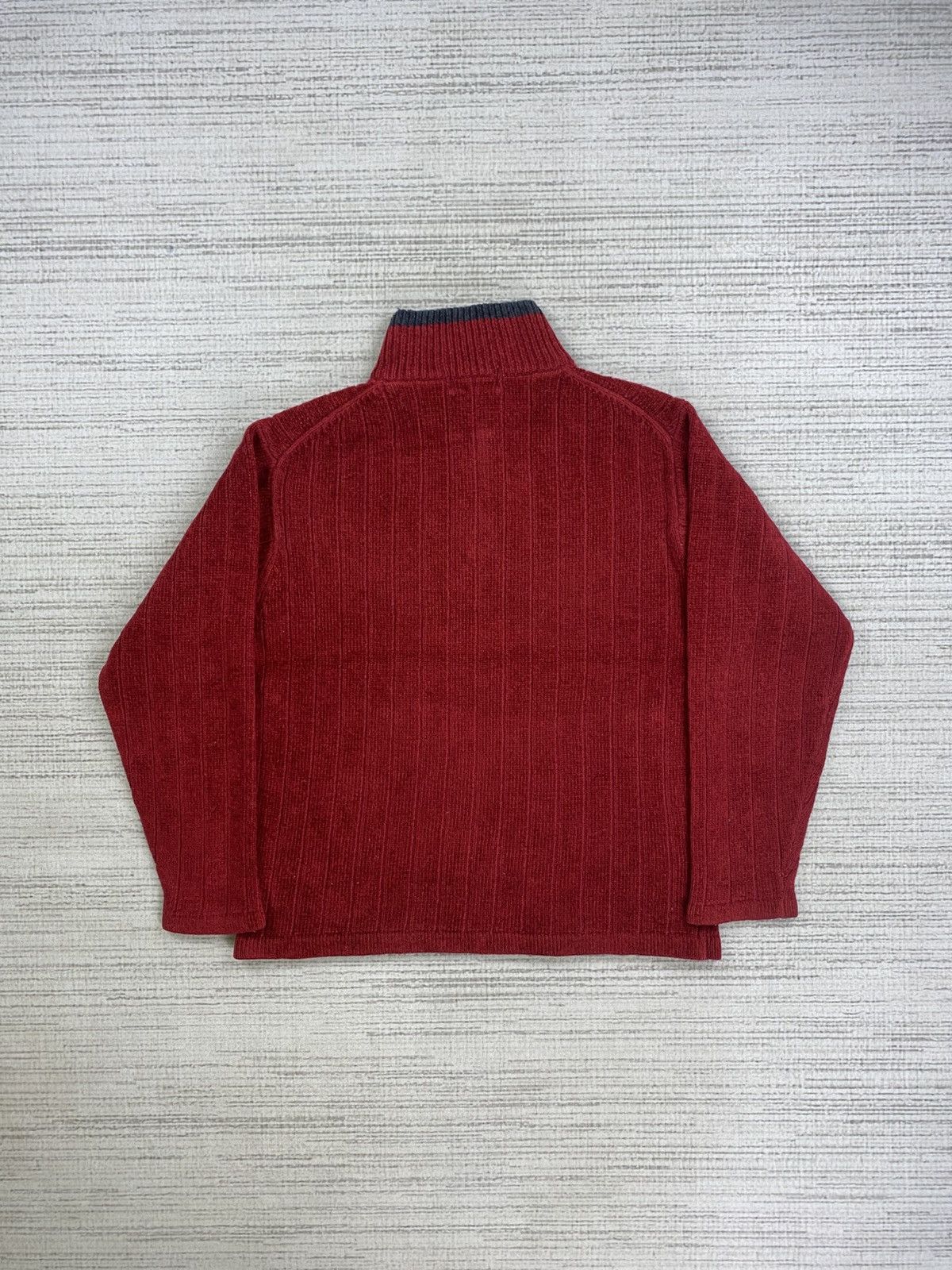 Chaps Ralph Lauren × Vintage Vintage 90s Chaps Ralph Lauren Half Zipper Knitwear Size US M / EU 48-50 / 2 - 2 Thumbnail