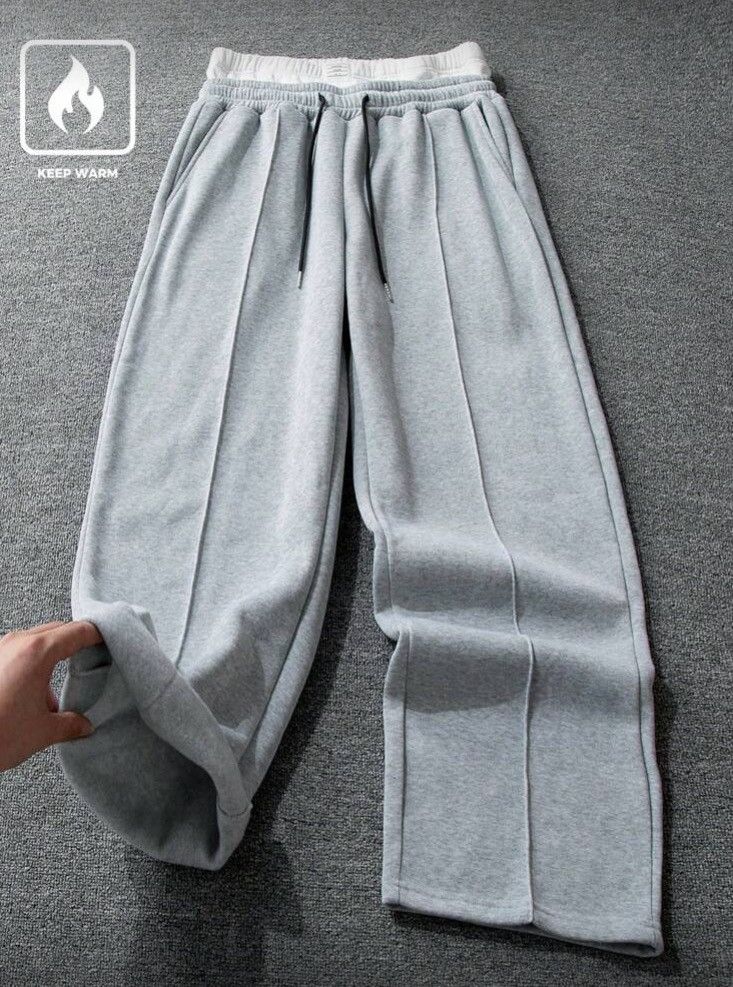 Japanese Brand Double drawstring baggy drip drill sweatpants Size US 32 / EU 48 - 1 Thumbnail